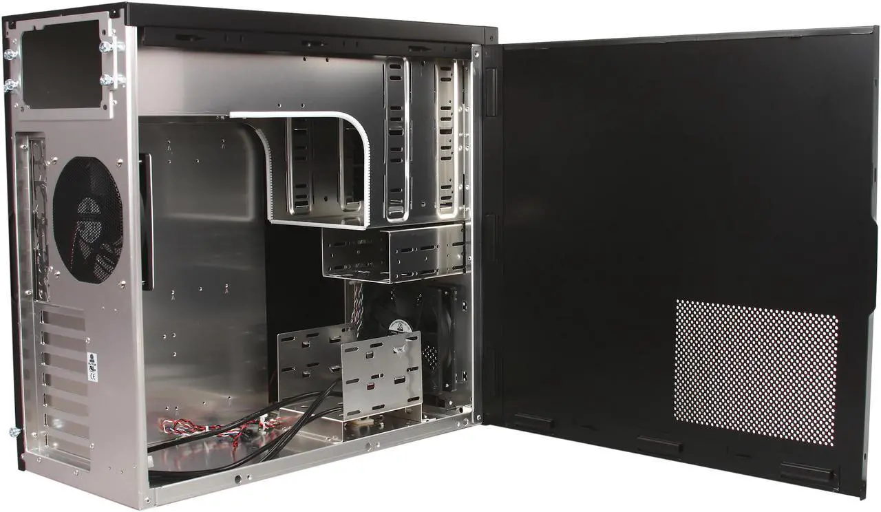 Alt view image 5 of 9 - LIAN LI PC-7B plus II Black Aluminum ATX Mid Tower Computer Case