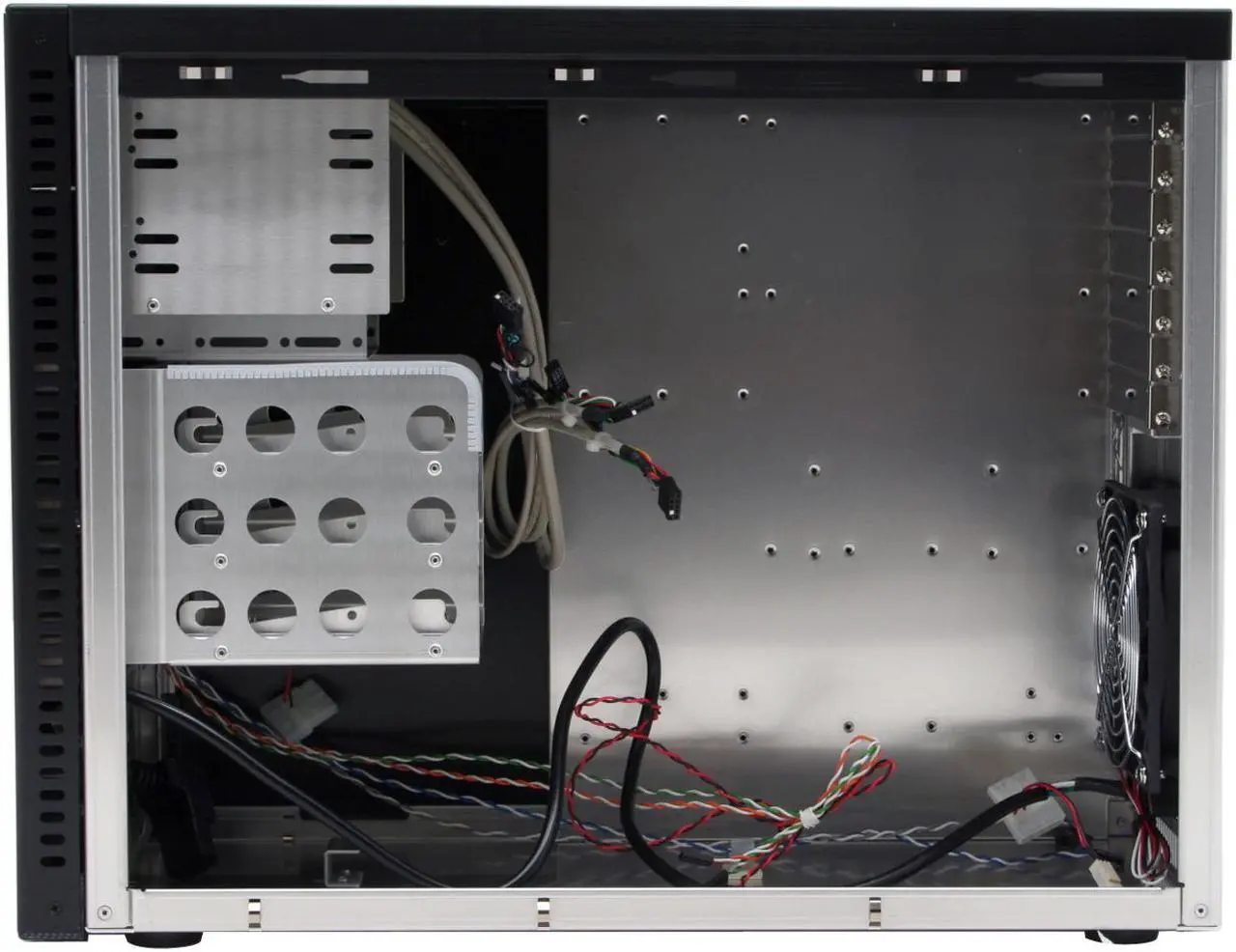 Alt view image 7 of 17 - LIAN LI PC-A05B Black Aluminum ATX Mid Tower Computer Case
