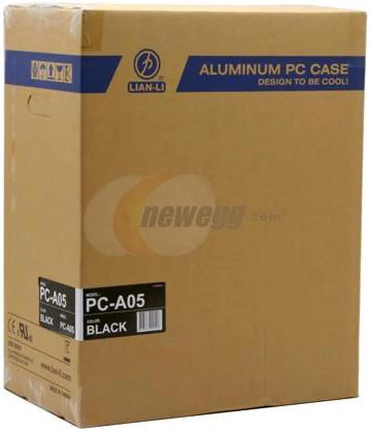 Alt view image 17 of 17 - LIAN LI PC-A05B Black Aluminum ATX Mid Tower Computer Case