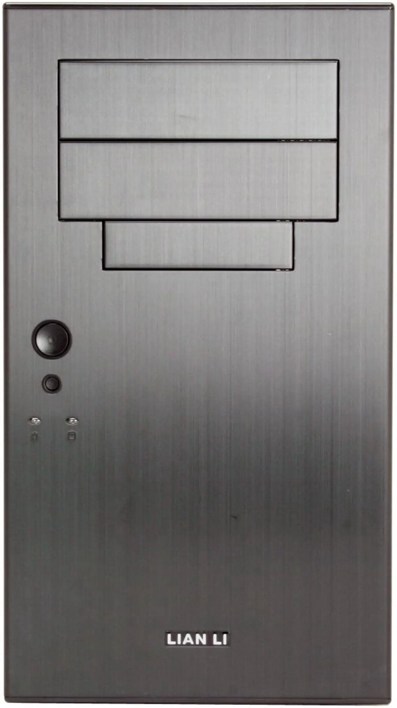 Alt view image 3 of 17 - LIAN LI PC-A05B Black Aluminum ATX Mid Tower Computer Case