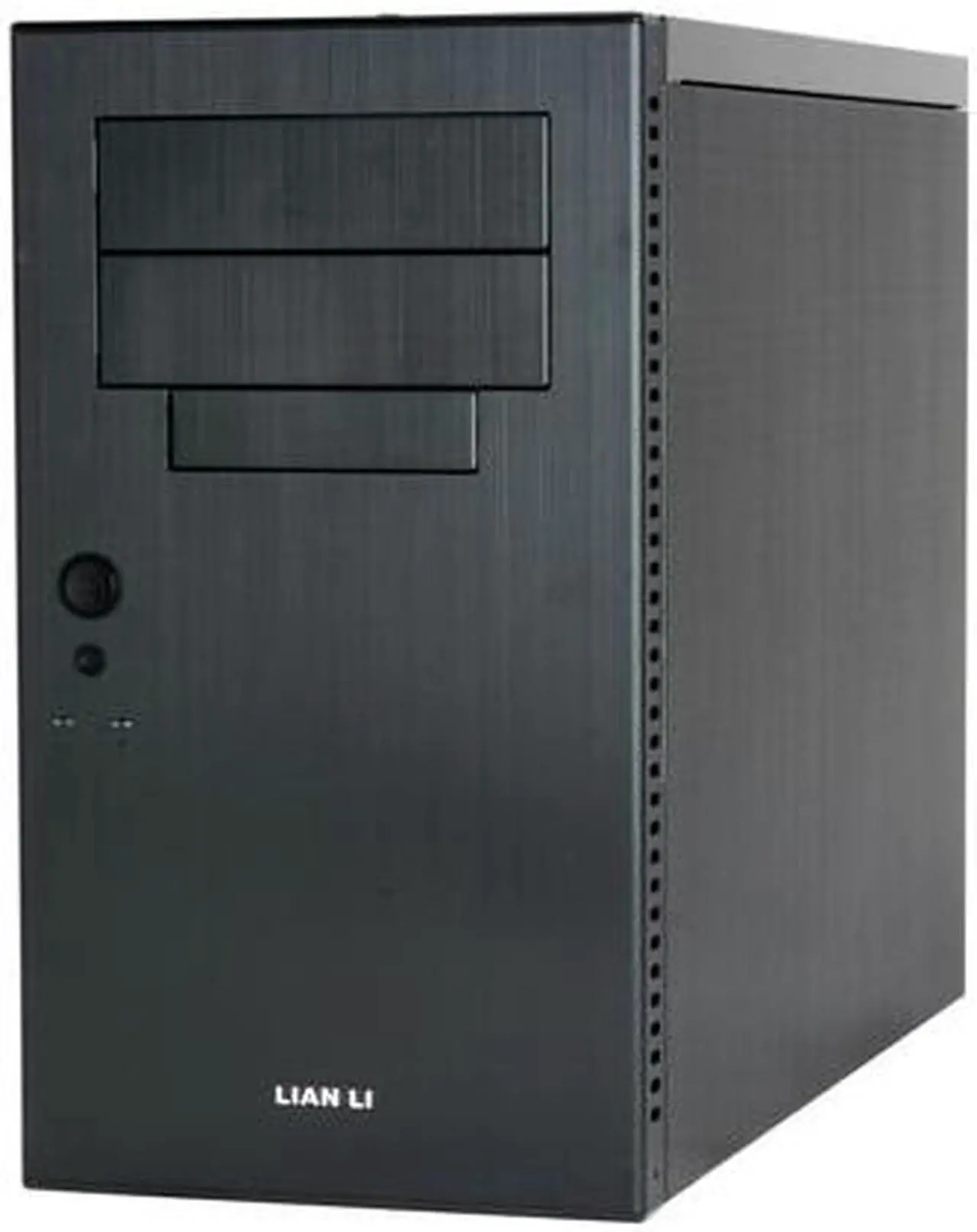 Alt view image 2 of 17 - LIAN LI PC-A05B Black Aluminum ATX Mid Tower Computer Case