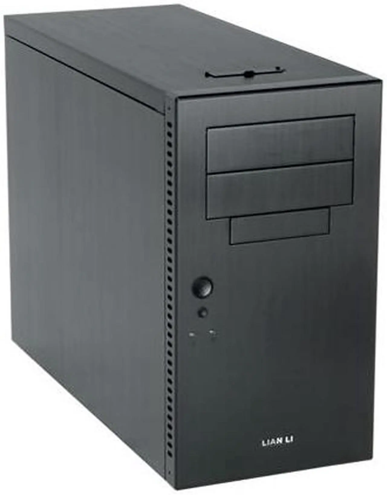 Main image of LIAN LI PC-A05B Black Aluminum ATX Mid Tower Computer Case