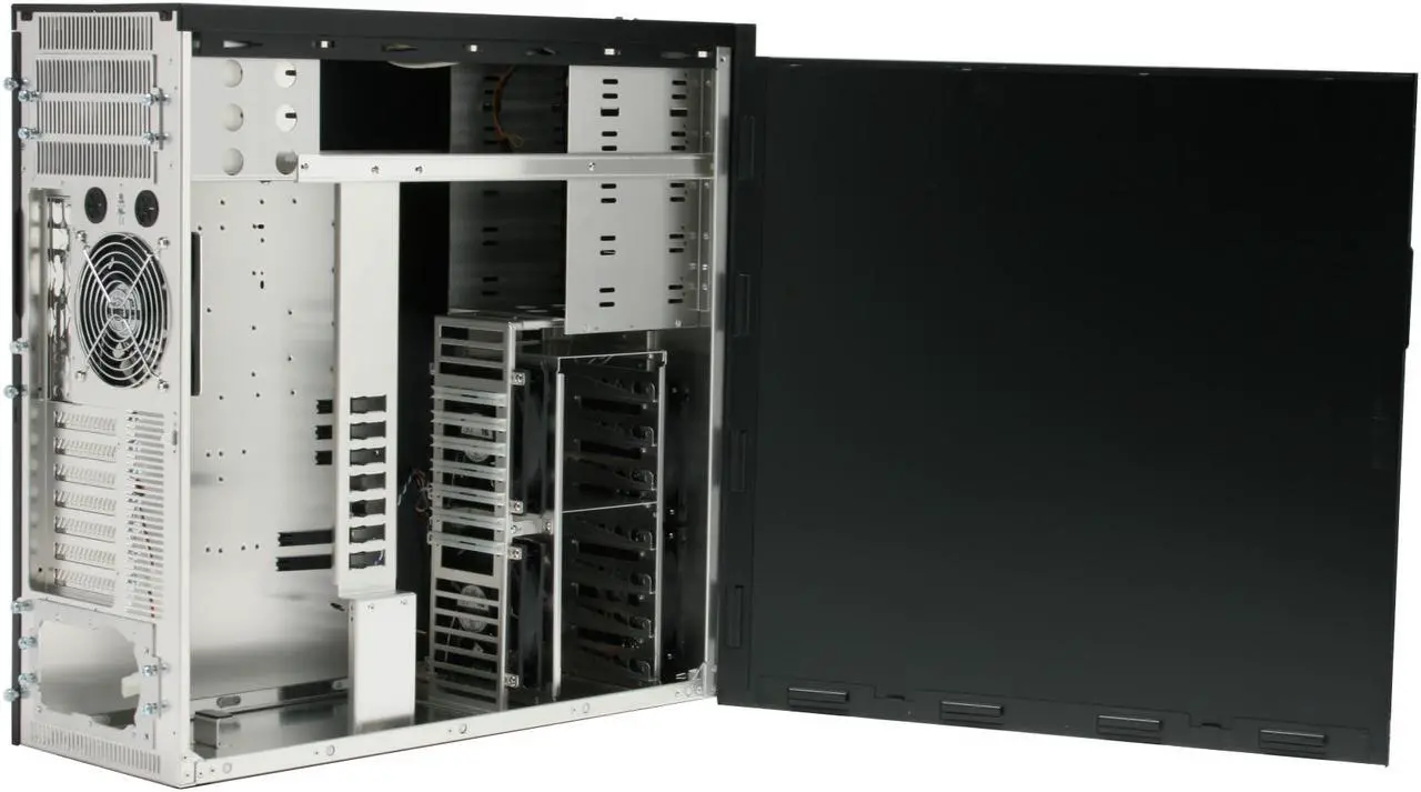 Alt view image 7 of 13 - LIAN LI PC-A70B Black Aluminum ATX Full Tower Computer Case