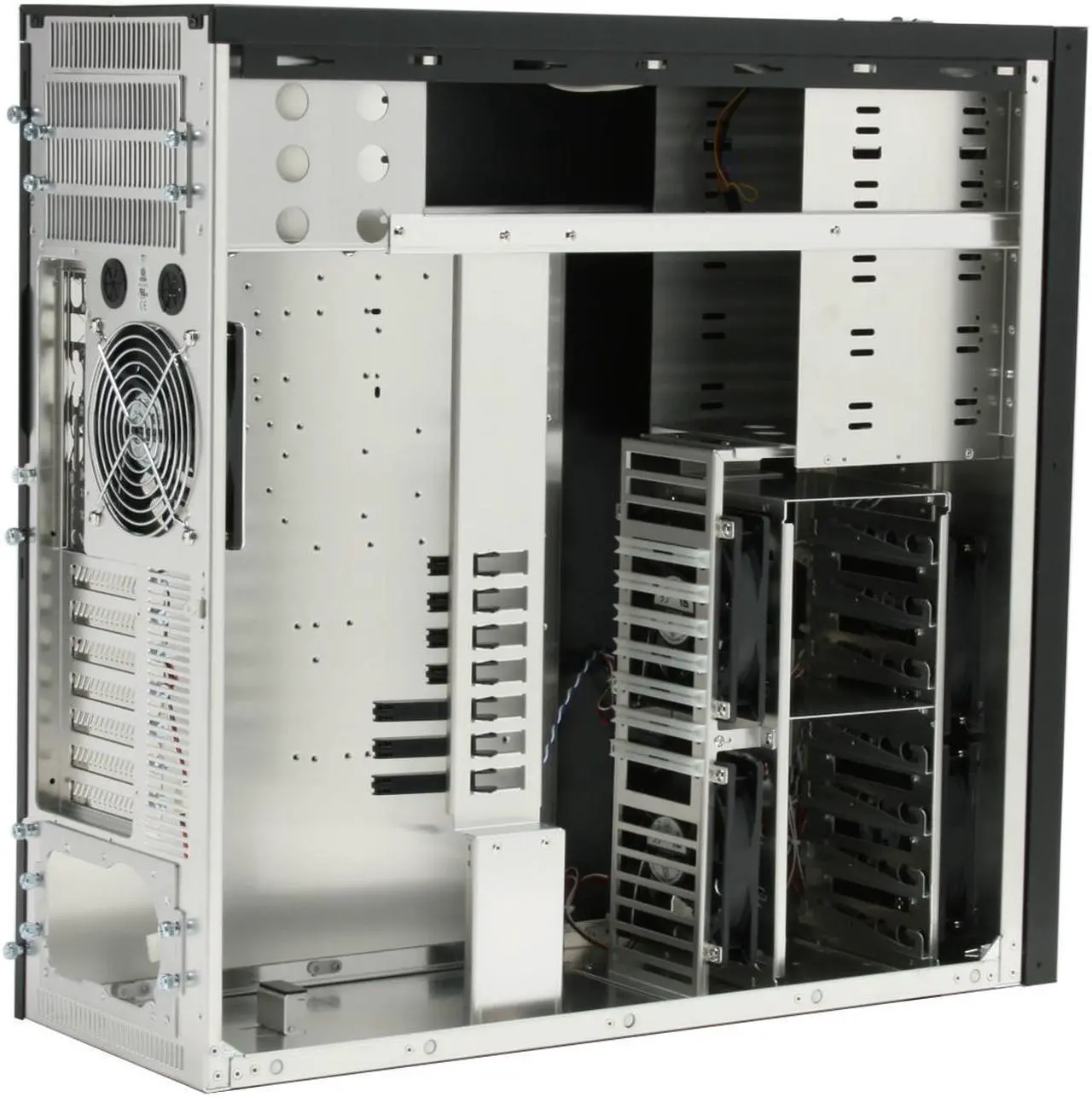 Alt view image 8 of 13 - LIAN LI PC-A70B Black Aluminum ATX Full Tower Computer Case