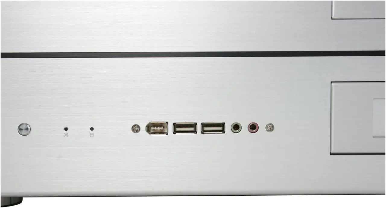 Alt view image 4 of 12 - LIAN LI Silver Aluminum PC-C32A ATX Media Center / HTPC Case