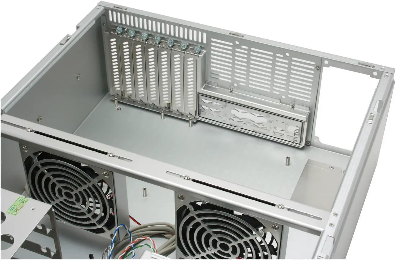 Alt view image 9 of 12 - LIAN LI Silver Aluminum PC-C32A ATX Media Center / HTPC Case