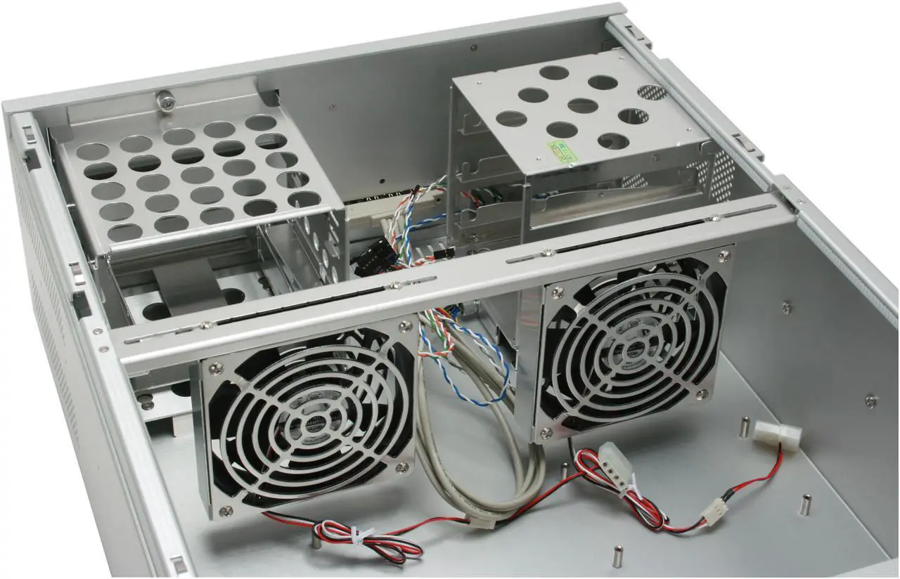 Alt view image 10 of 12 - LIAN LI Silver Aluminum PC-C32A ATX Media Center / HTPC Case