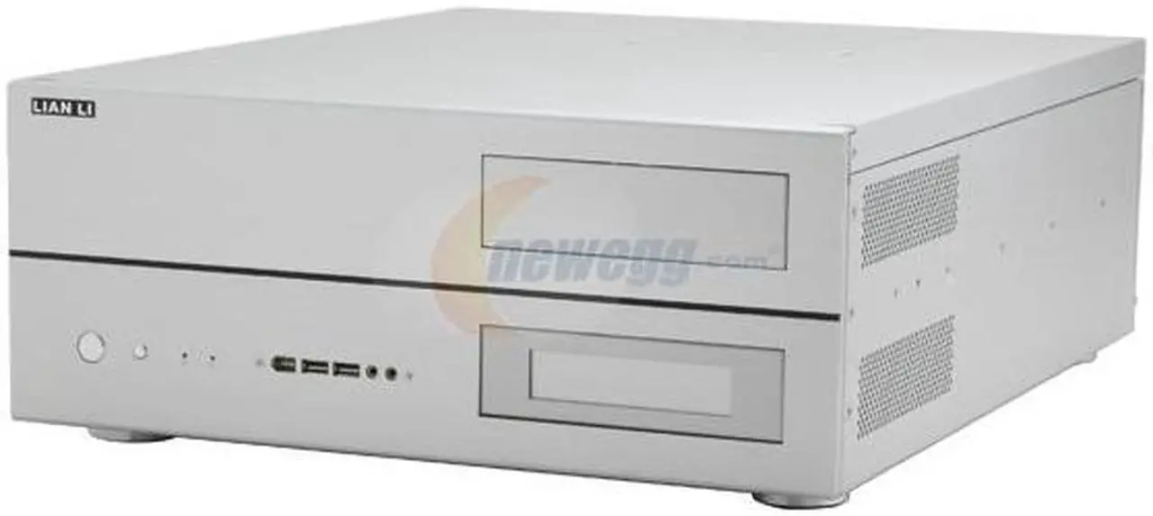 Main image of LIAN LI Silver Aluminum PC-C32A ATX Media Center / HTPC Case