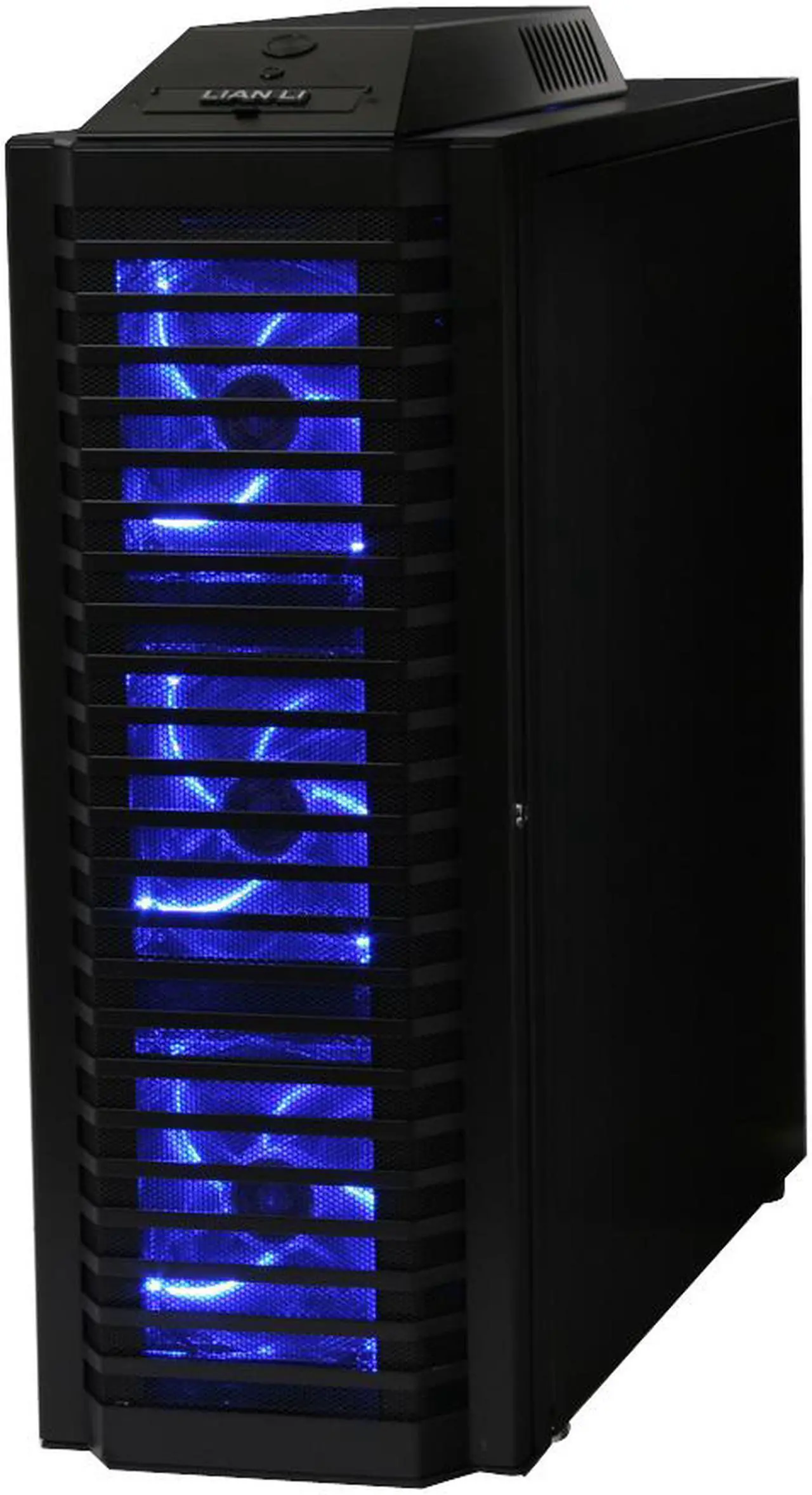 Alt view image 2 of 15 - LIAN LI PC-P80 Black Aluminum ATX Full Tower Computer Case