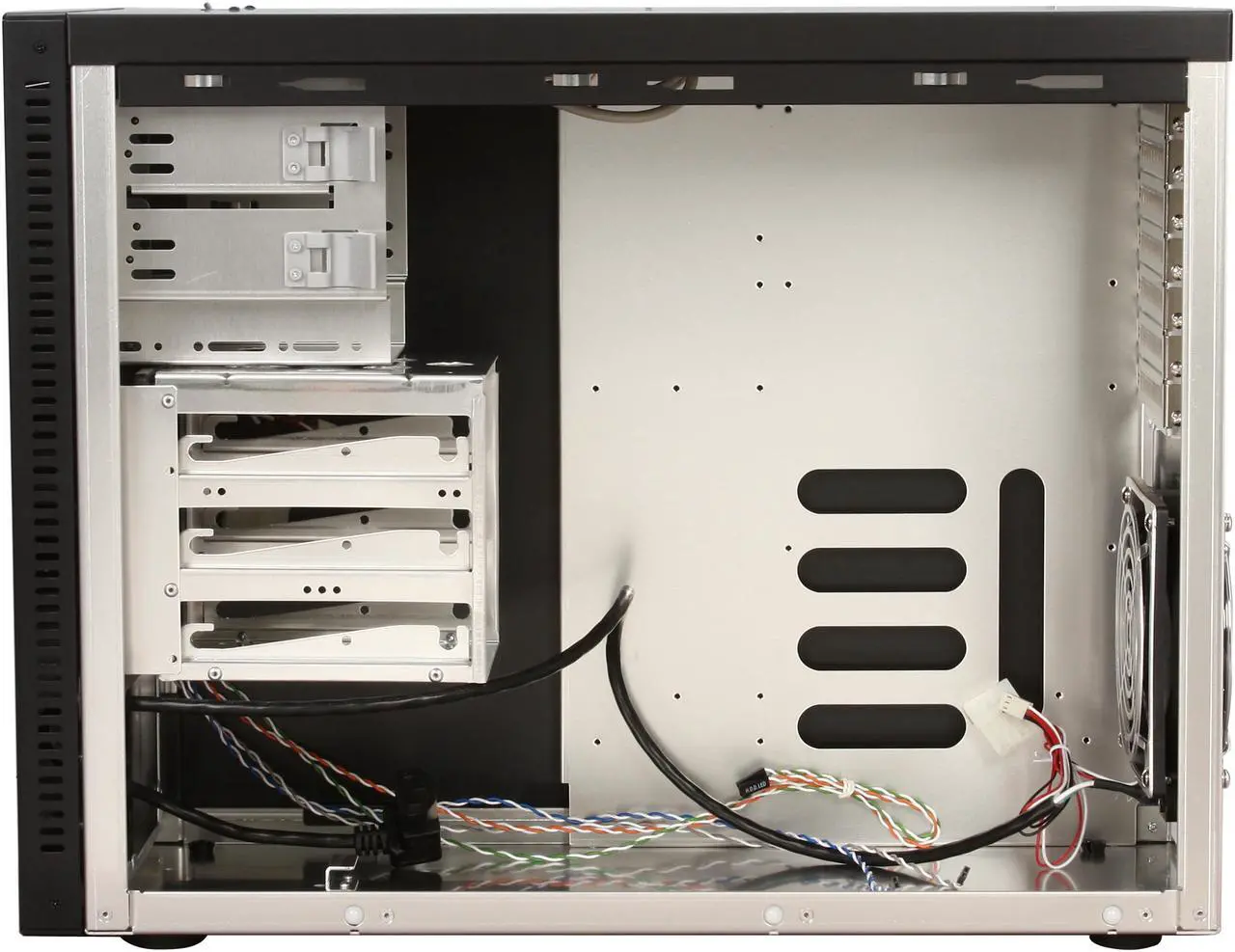 Alt view image 7 of 12 - LIAN LI PC-A05NB Black Aluminum ATX Mini Tower Computer Case