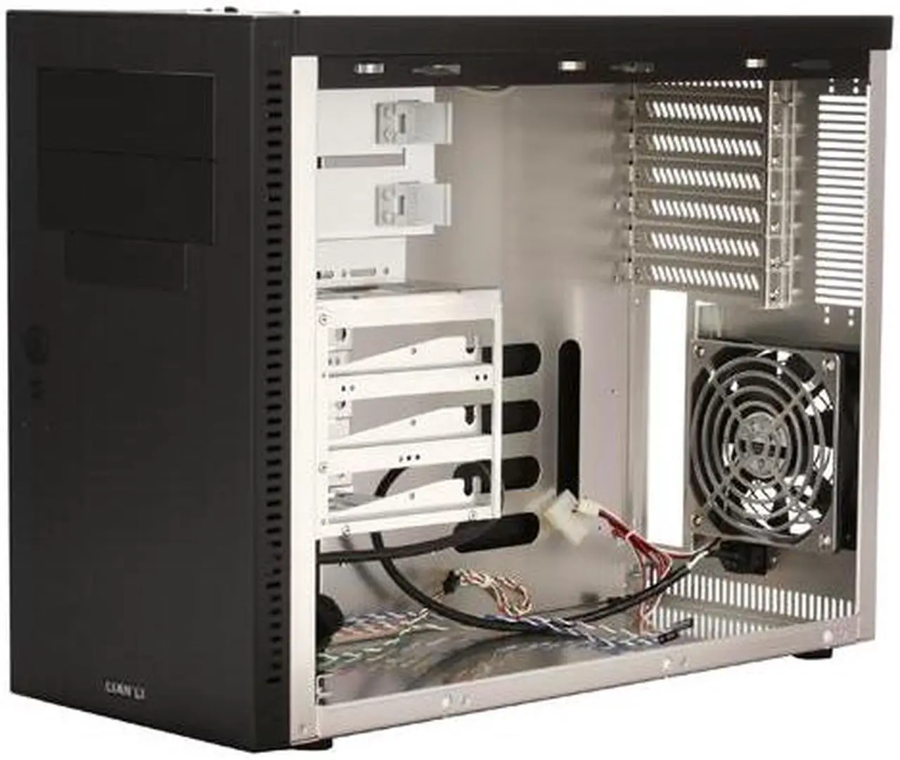 Alt view image 8 of 12 - LIAN LI PC-A05NB Black Aluminum ATX Mini Tower Computer Case
