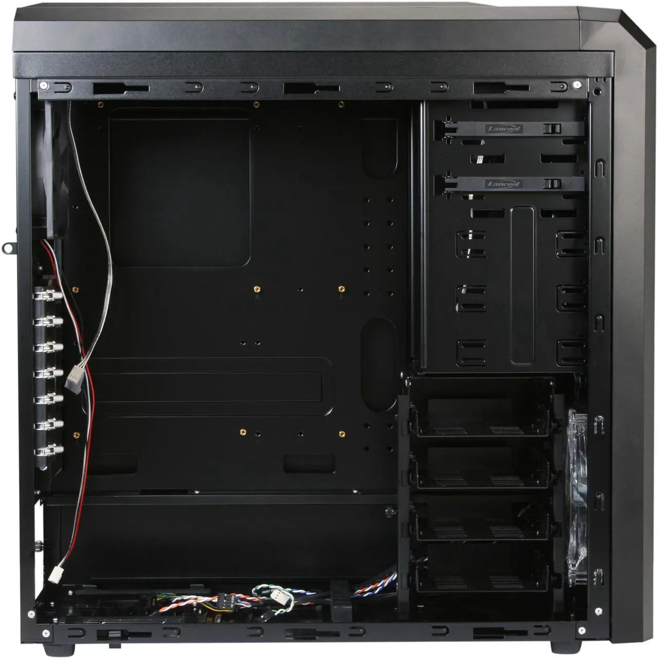 Alt view image 6 of 11 - LIAN LI Lancool PC-K62 Black 0.8 mm SECC, Plastic + Mesh ATX Mid Tower Computer Case