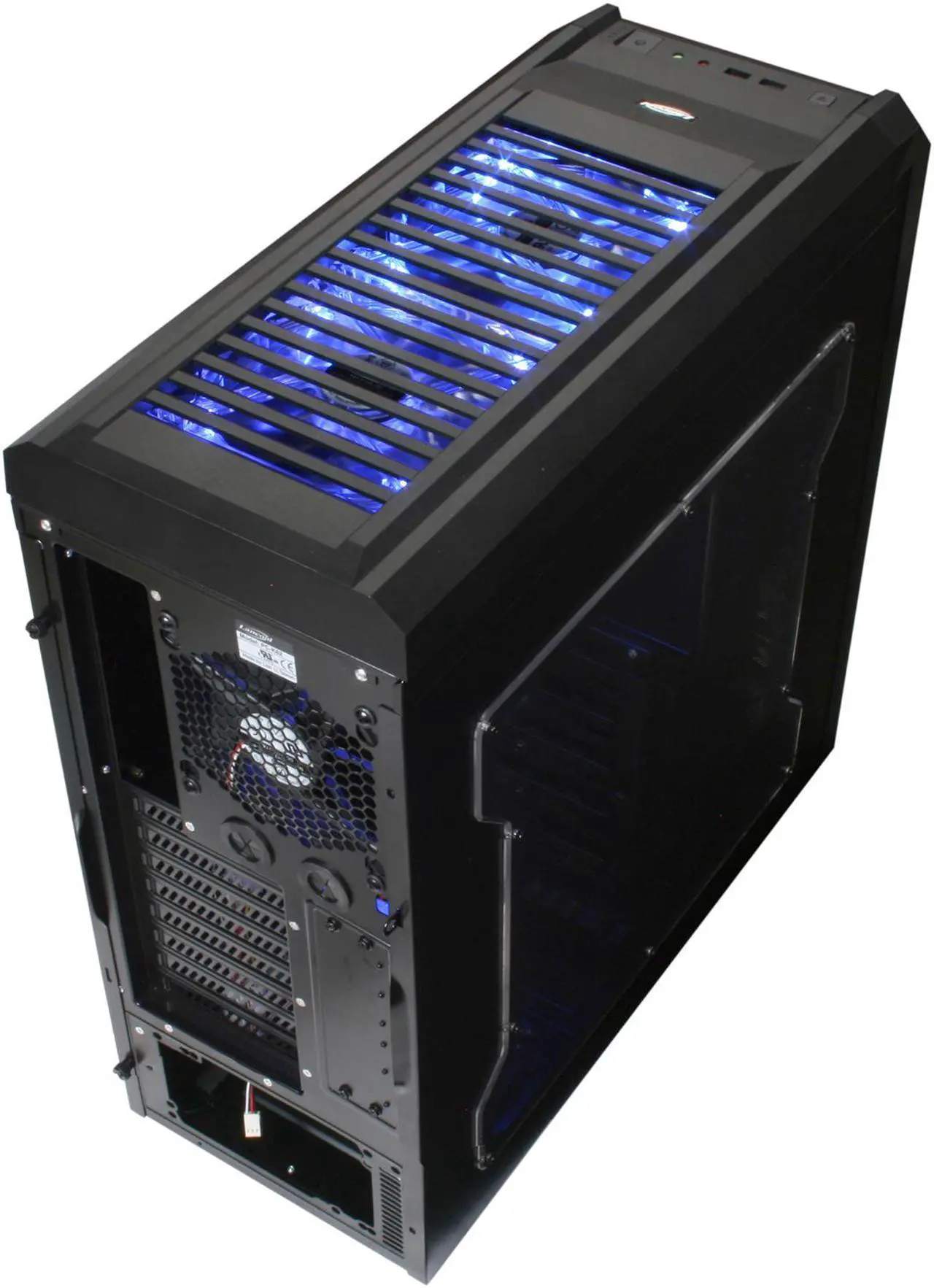 Alt view image 8 of 11 - LIAN LI Lancool PC-K62 Black 0.8 mm SECC, Plastic + Mesh ATX Mid Tower Computer Case