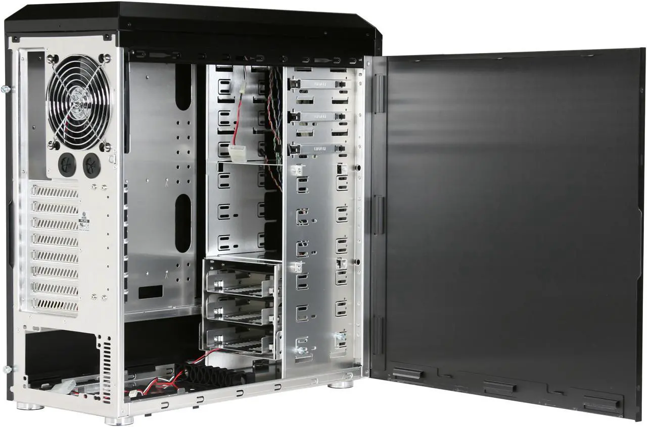 Alt view image 5 of 10 - LIAN LI ARMORSUIT PC-P50 Black Aluminum ATX Mid Tower Computer Case