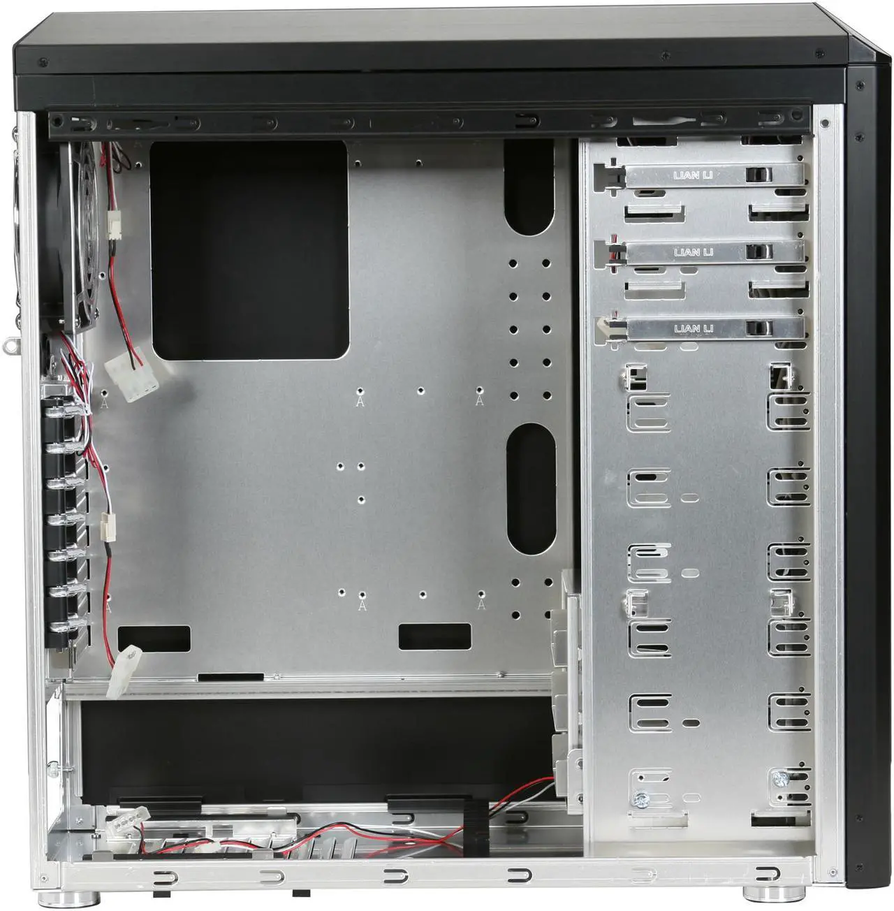 Alt view image 6 of 10 - LIAN LI ARMORSUIT PC-P50 Black Aluminum ATX Mid Tower Computer Case