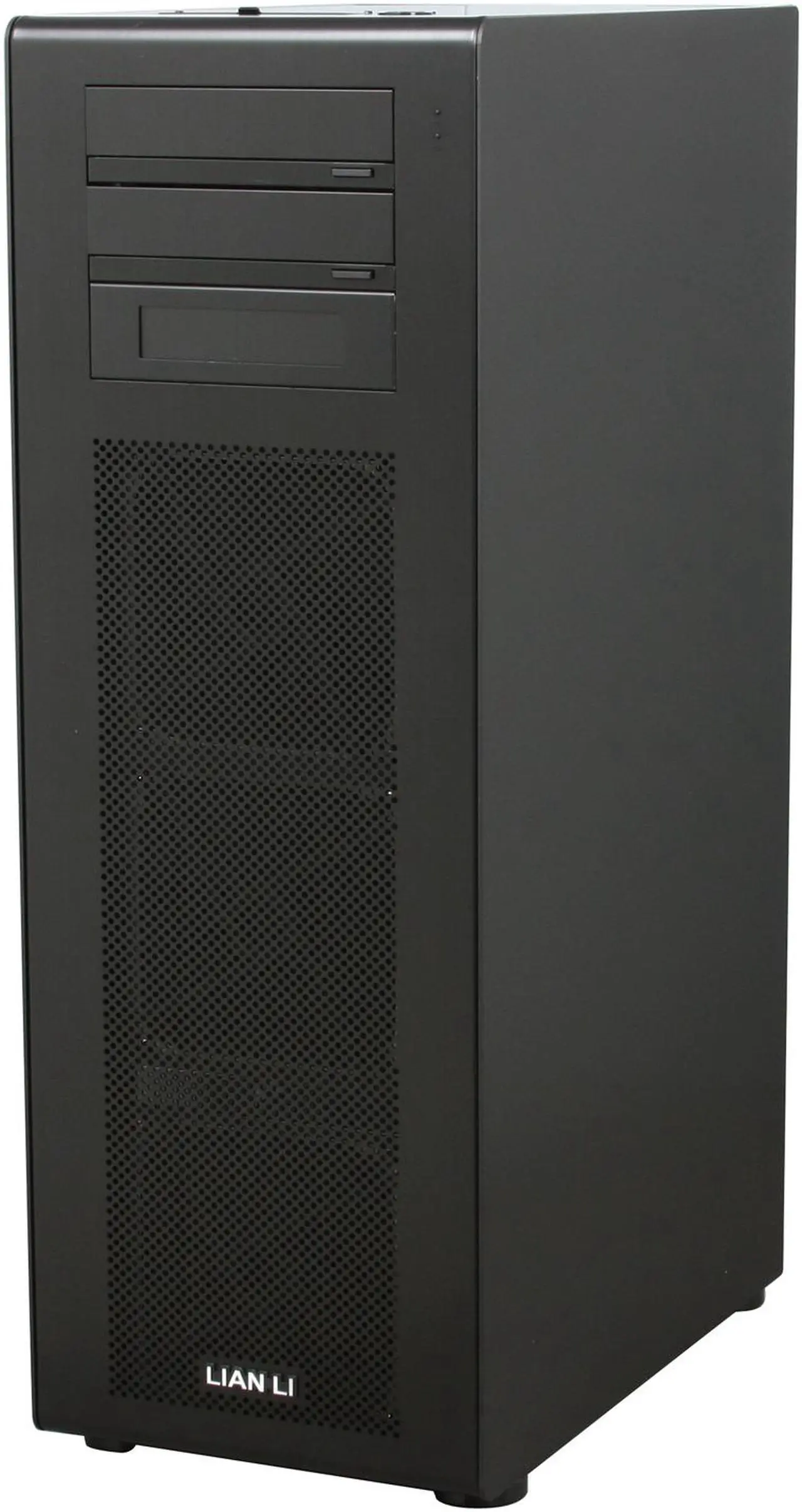 Alt view image 3 of 10 - LIAN LI PC-X1000 Black Aluminum ATX Mid Tower Computer Case