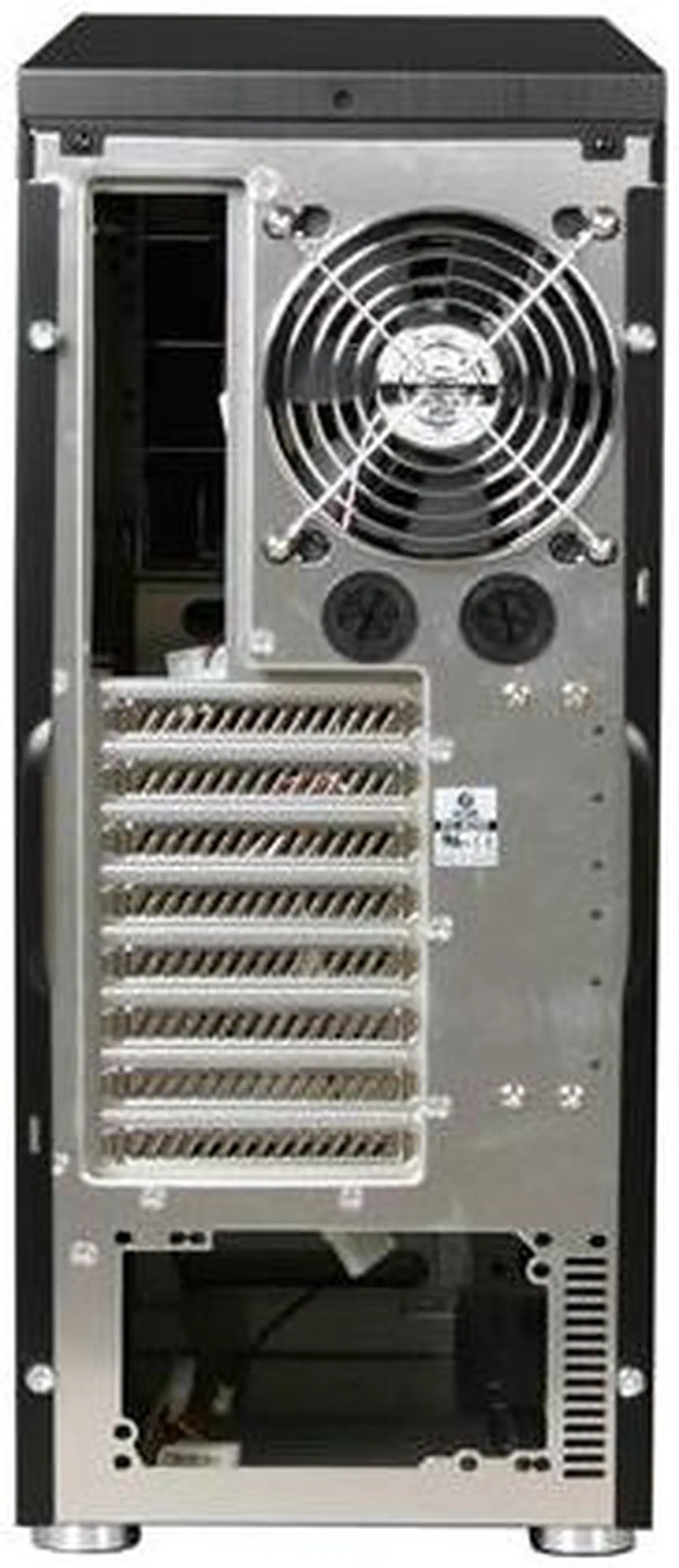 Alt view image 9 of 10 - LIAN LI PC-B25F Black Aluminum ATX Mid Tower Computer Case