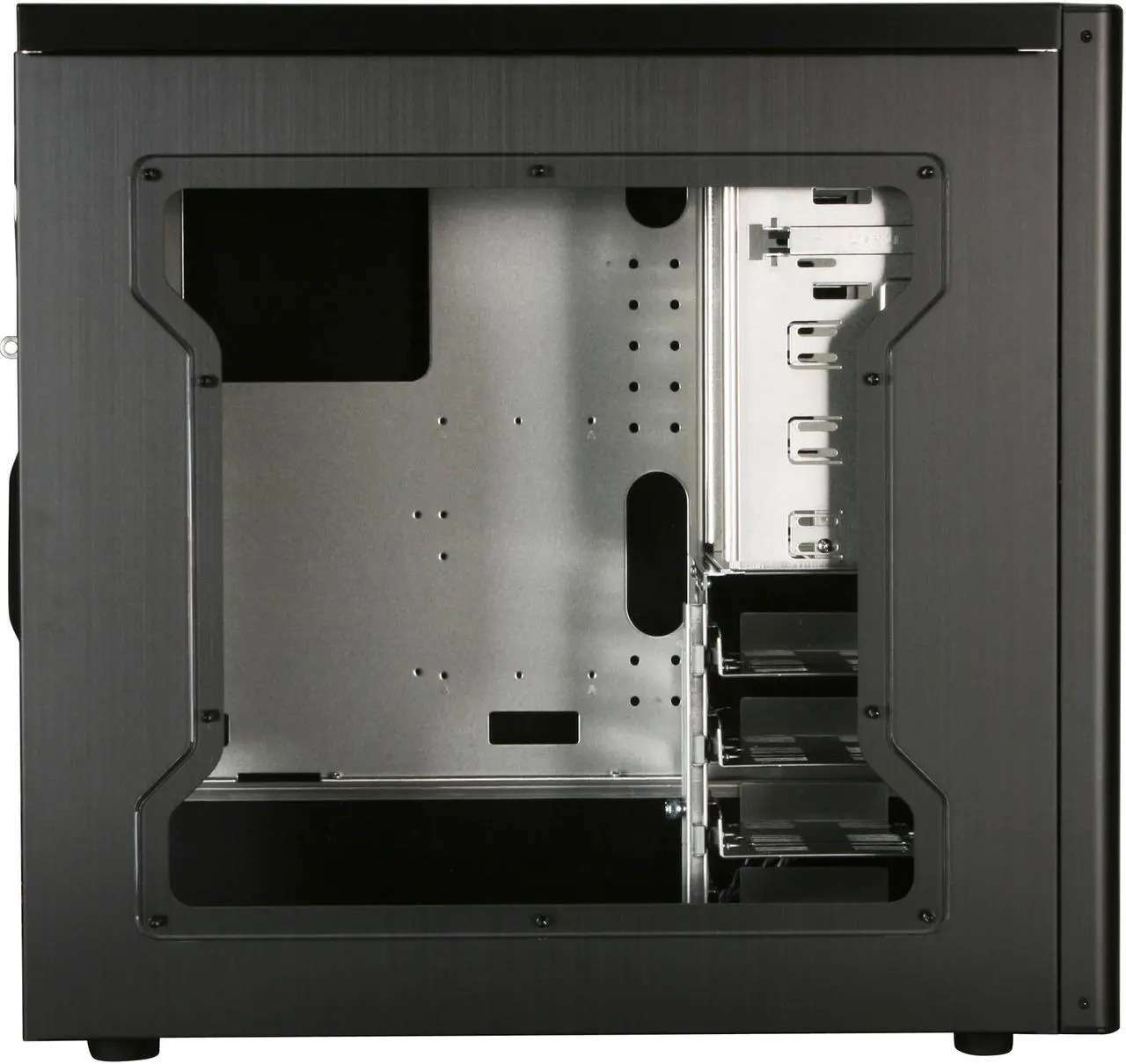 Alt view image 4 of 10 - LIAN LI PC-7FNW Black Aluminum ATX Mid Tower Computer Case