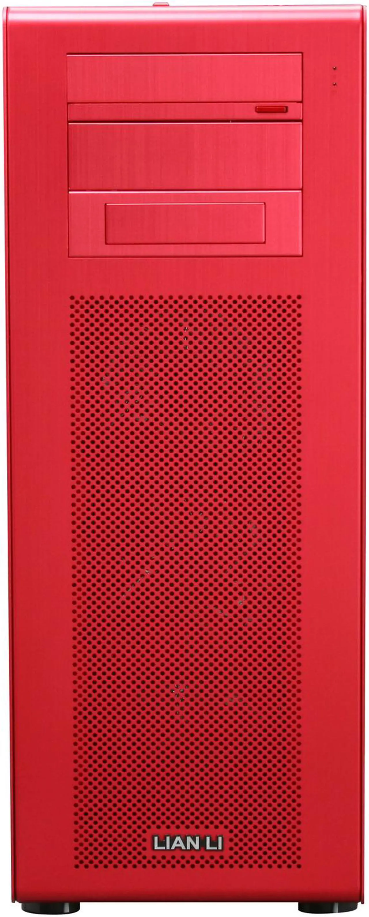 Alt view image 2 of 10 - LIAN LI PC-X900R Red Aluminum ATX Mid Tower Computer Case