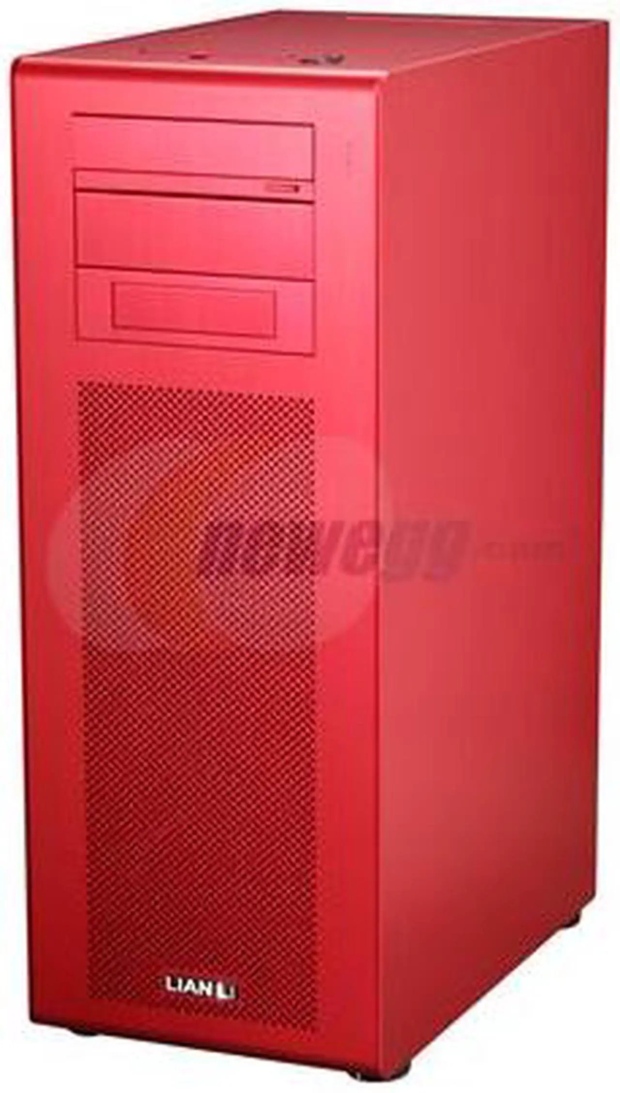 Alt view image 3 of 10 - LIAN LI PC-X900R Red Aluminum ATX Mid Tower Computer Case