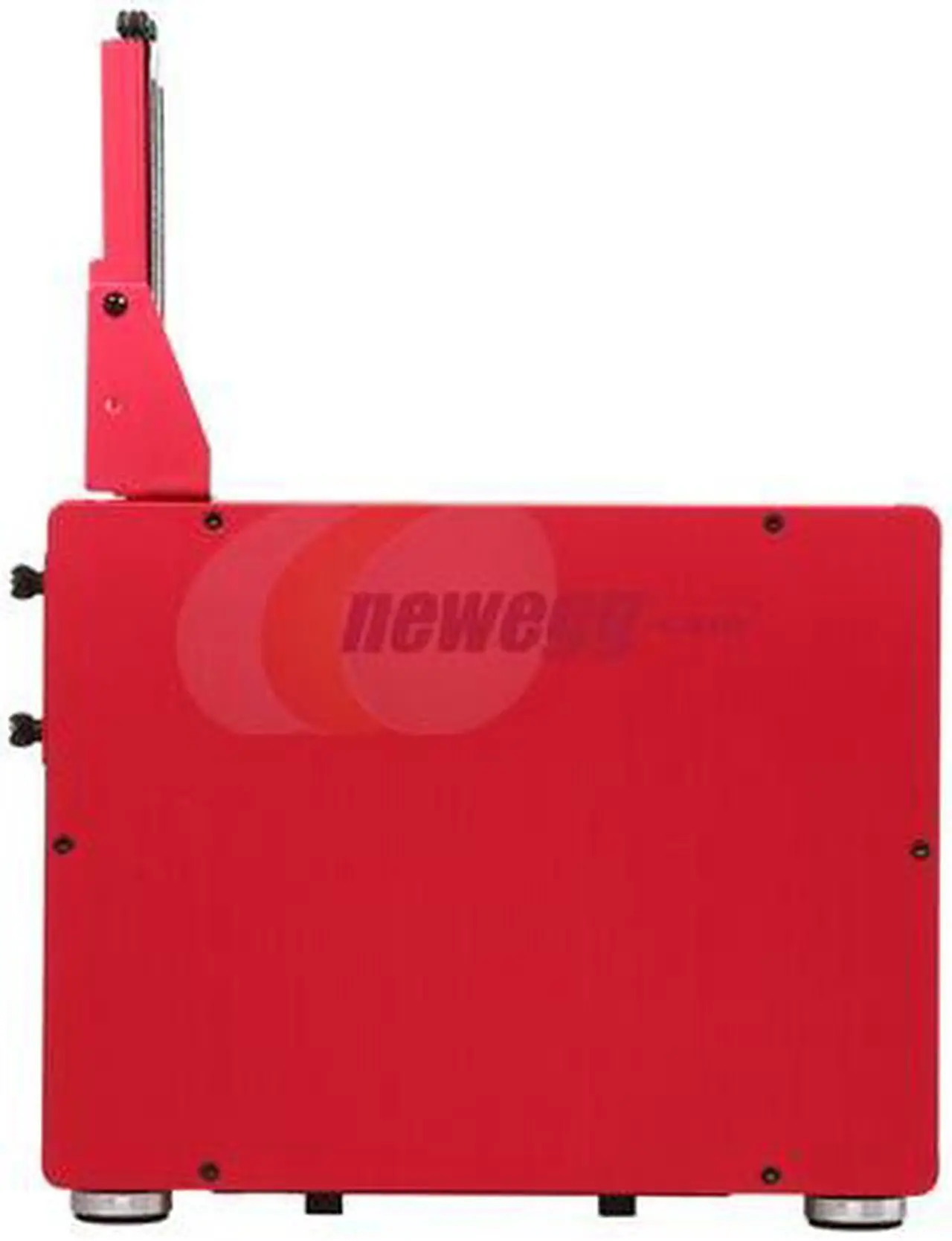 Alt view image 3 of 6 - LIAN LI PC-Q06R Red Aluminum Mini-ITX Test Bench Computer Case