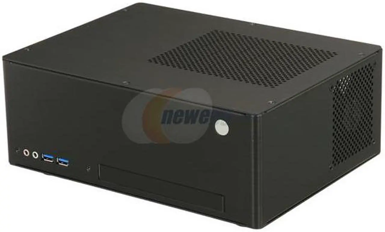 Main image of LIAN LI PC-Q09B Black Aluminum Mini-ITX Desktop Computer Case 110W Adapter Power Supply