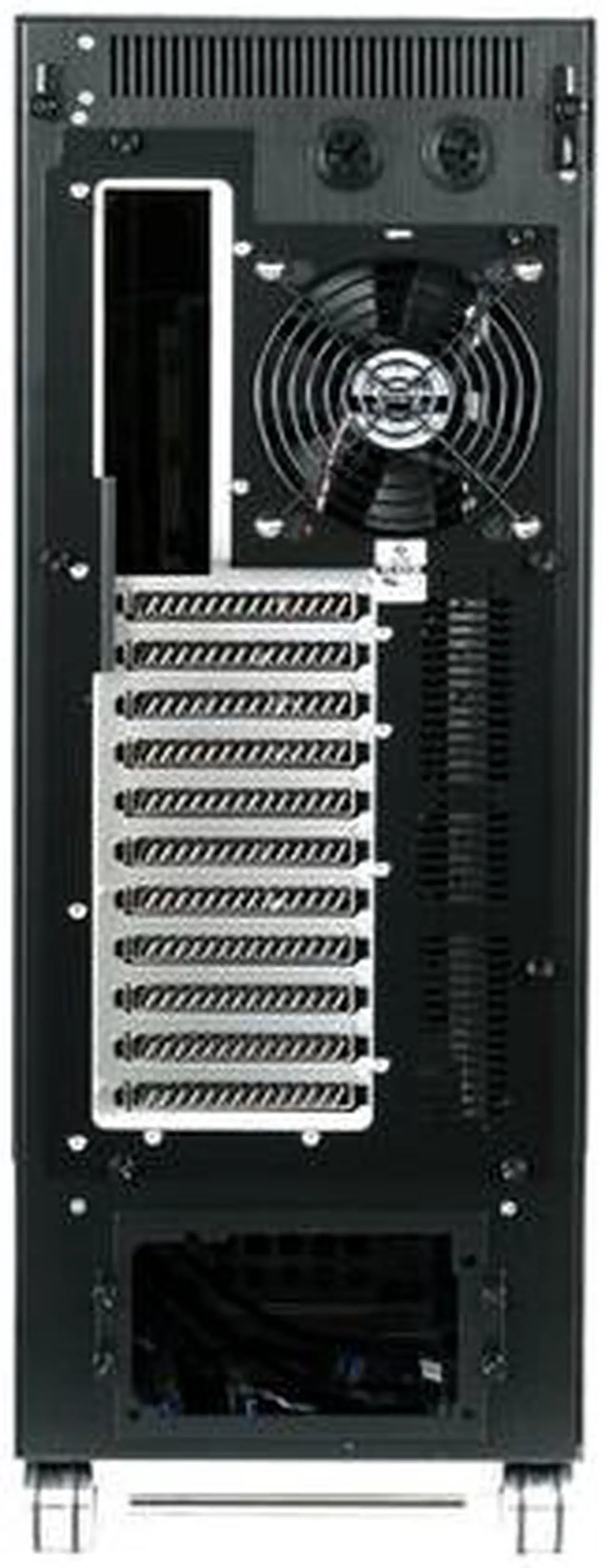 Alt view image 9 of 10 - LIAN LI PC-V2120B Black Aluminum ATX Full Tower Computer Case
