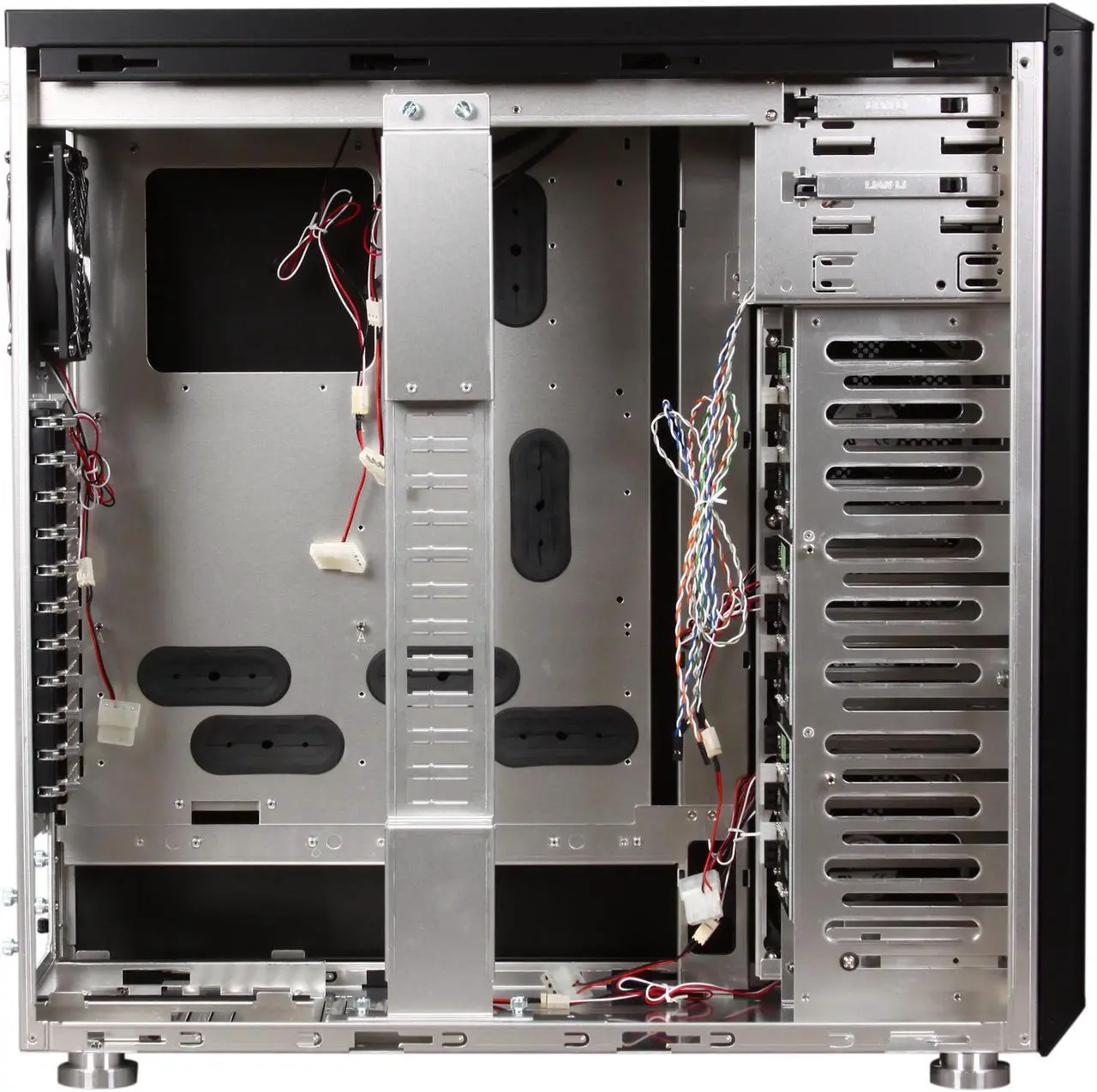 Alt view image 6 of 10 - LIAN LI PC-Z70B Black Aluminum ATX Full Tower Computer Case