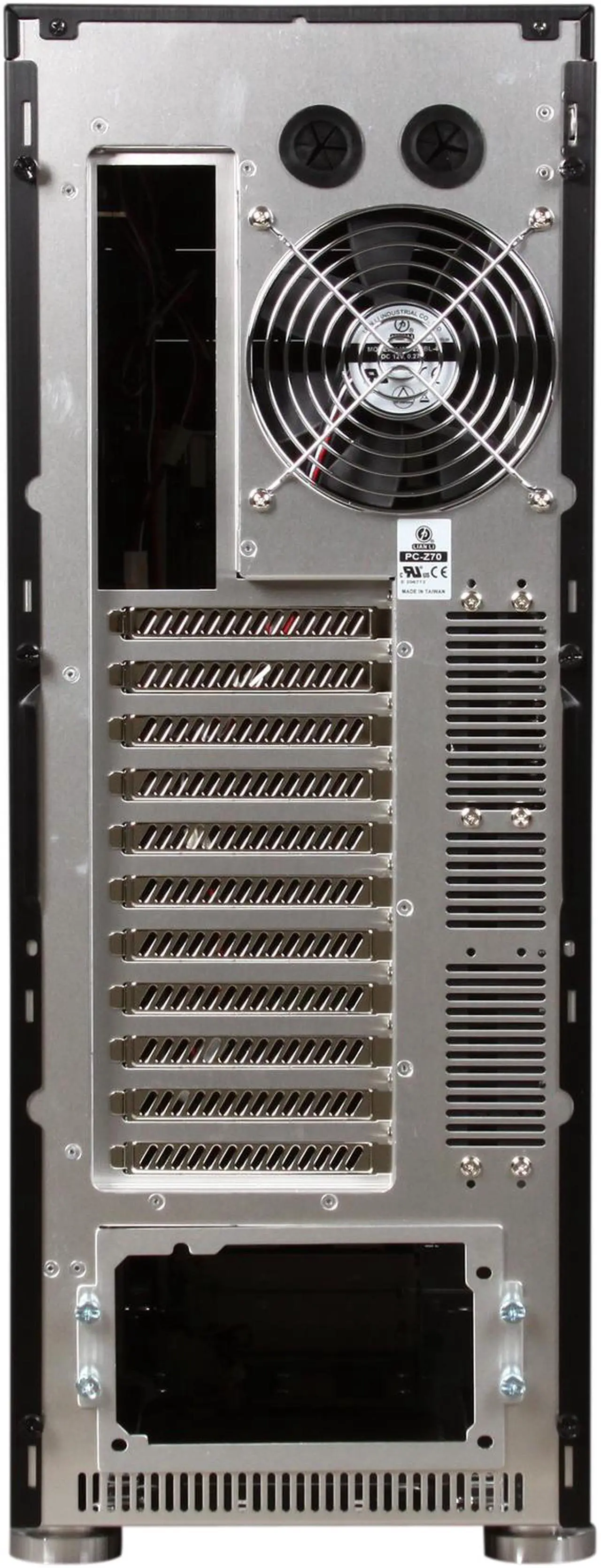 Alt view image 8 of 10 - LIAN LI PC-Z70B Black Aluminum ATX Full Tower Computer Case