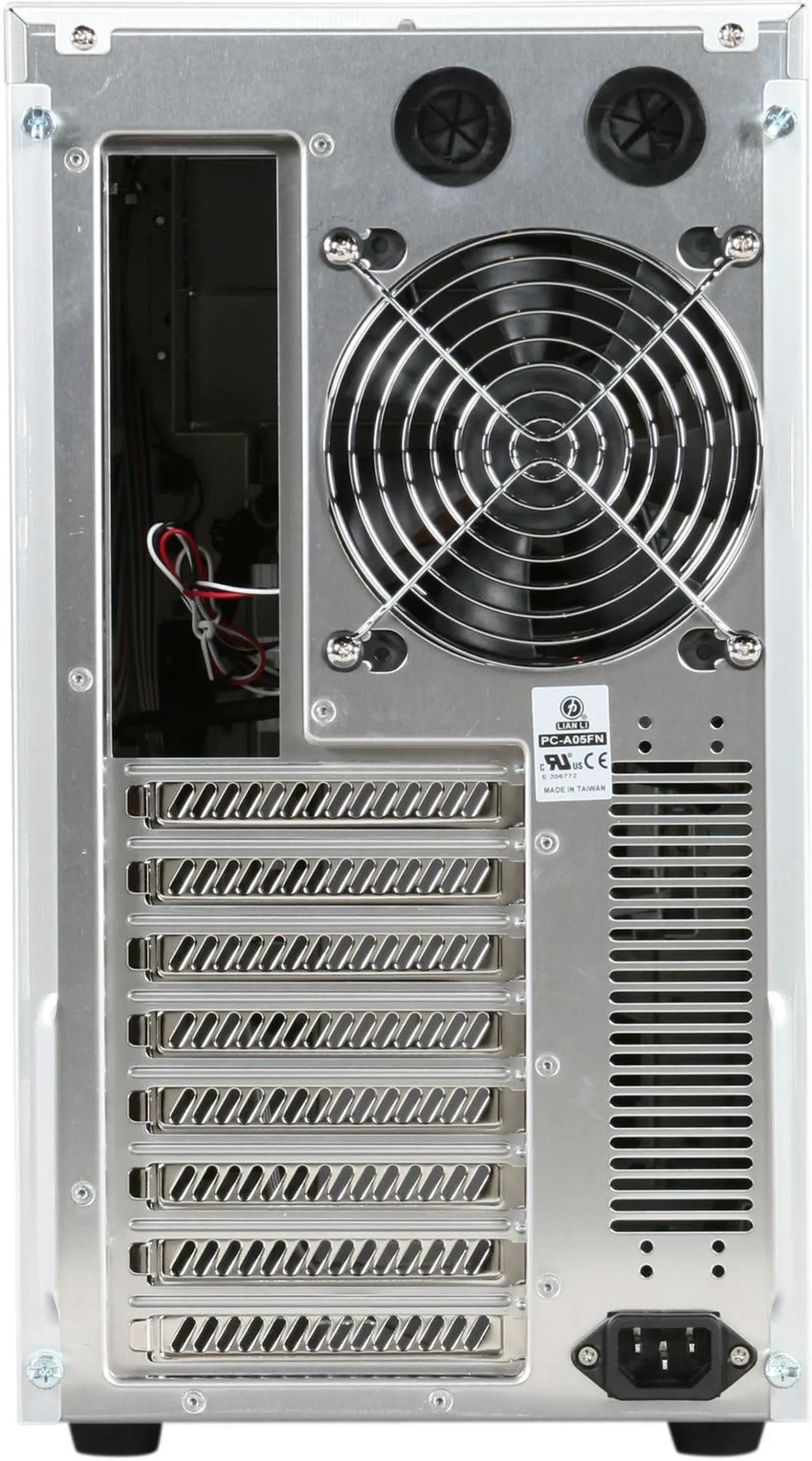 Alt view image 8 of 9 - LIAN LI PC-A05FNA Silver Aluminum ATX Mid Tower Computer Case