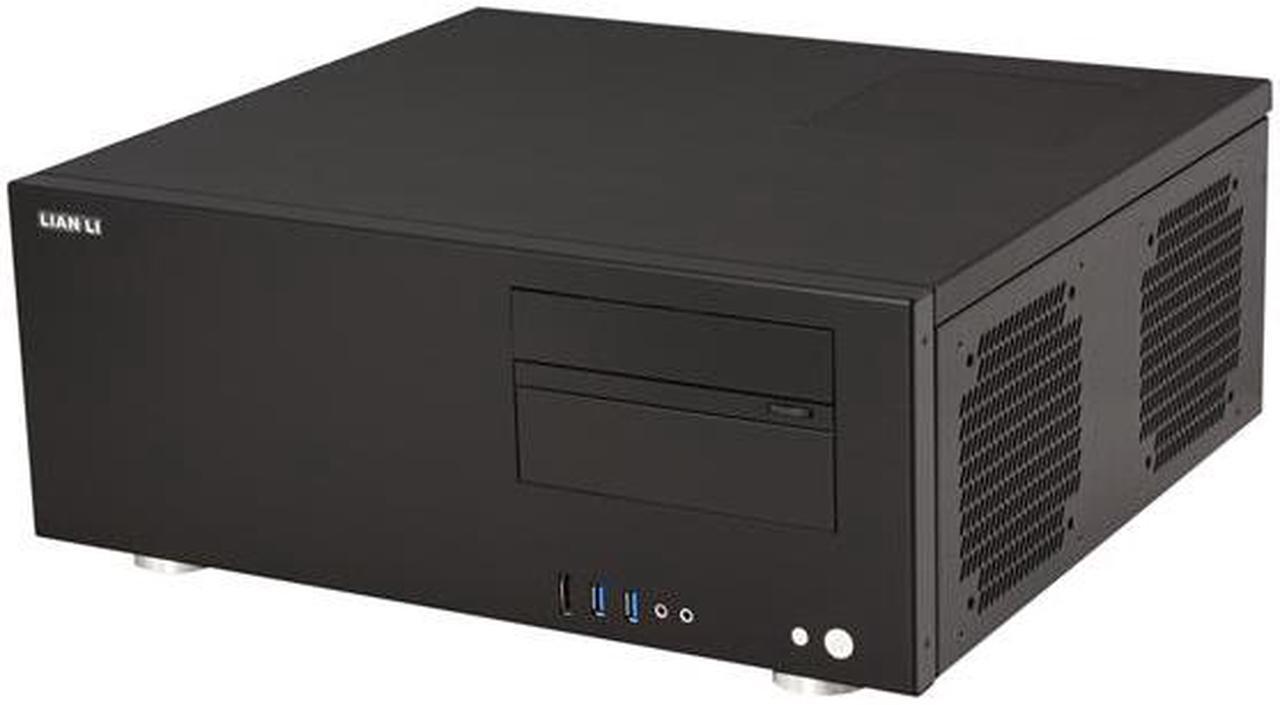 LIAN LI Black Aluminum PC-C60B ATX Media Center / HTPC Case