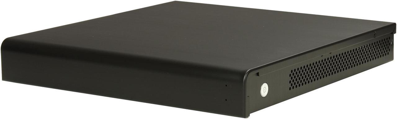 Main image of LIAN LI Black Aluminum PC-Q05B Mini ITX Media Center / HTPC Case