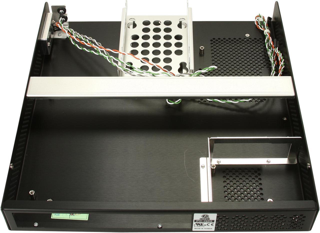 Alt view image 5 of 7 - LIAN LI Black Aluminum PC-Q05B Mini ITX Media Center / HTPC Case