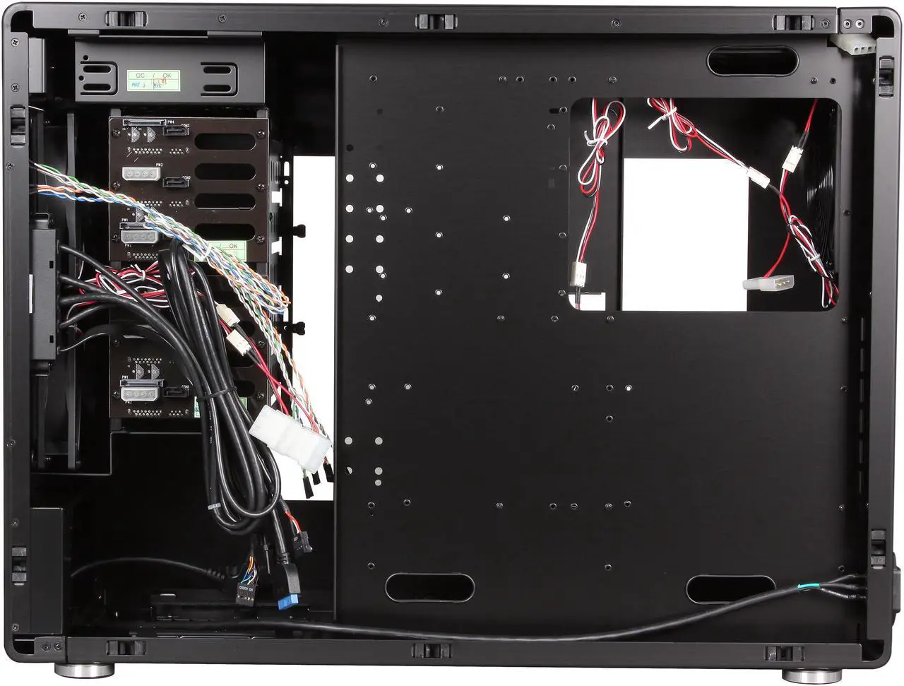 Alt view image 8 of 10 - LIAN LI PC-V750WX Black Aluminum ATX Full Tower Computer Case