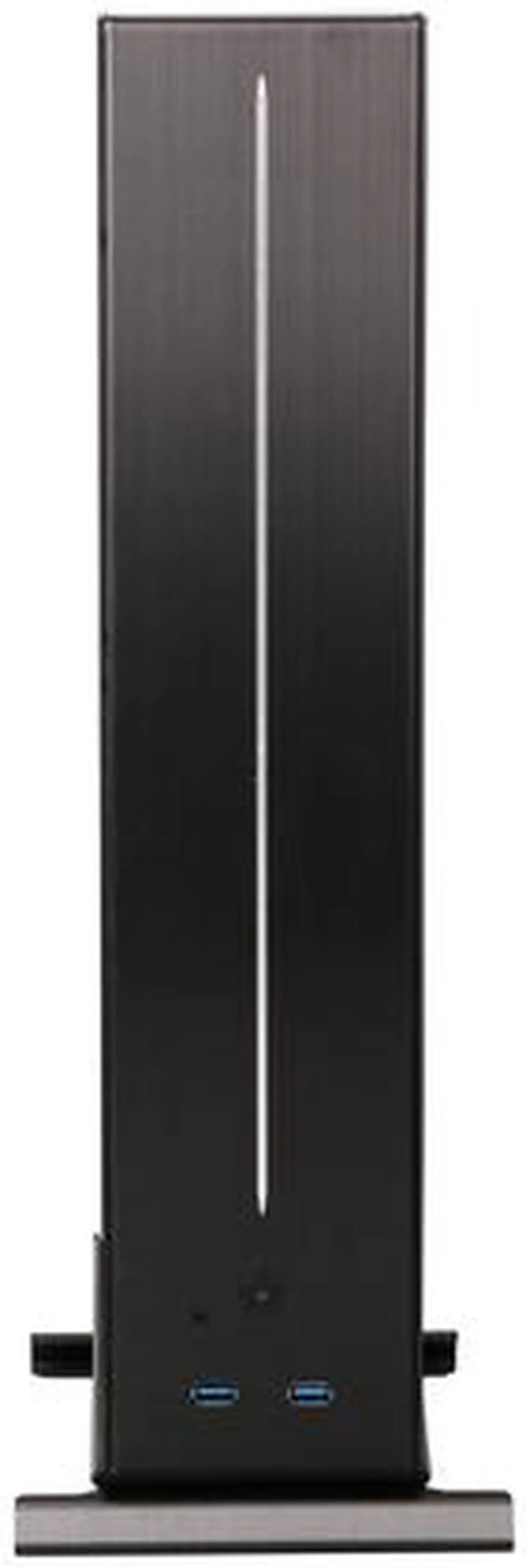 Alt view image 2 of 8 - Lian Li PC-Q19B Black Aluminum Mini-ITX Tower Chassis