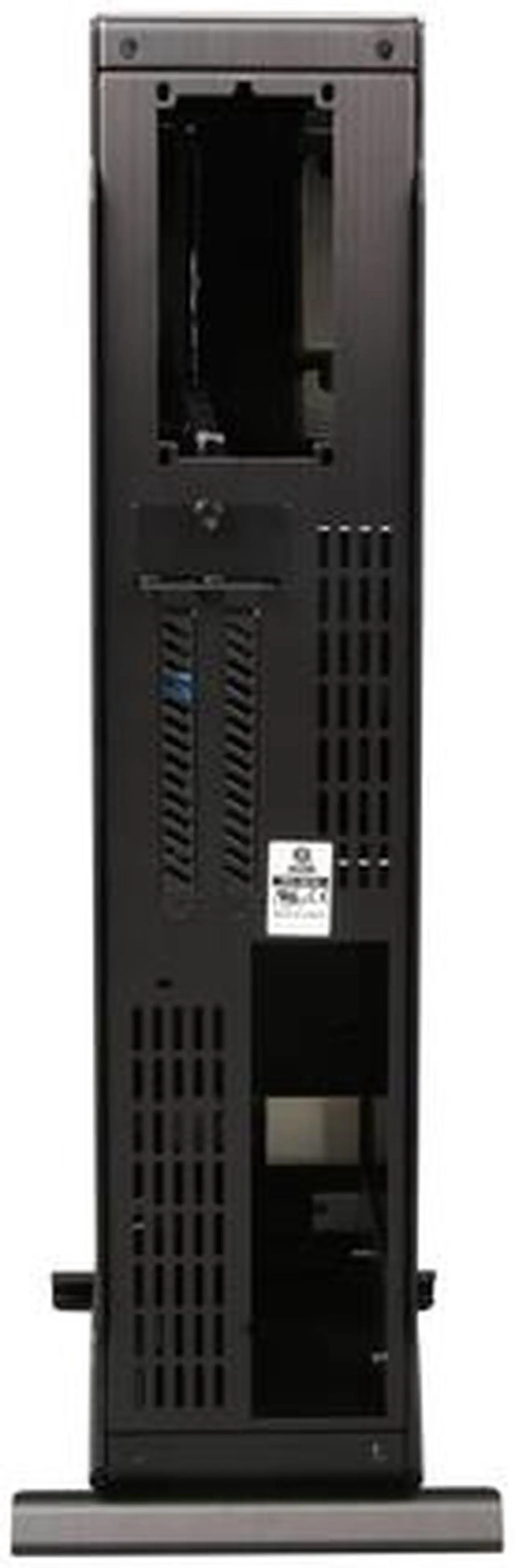 Alt view image 5 of 8 - Lian Li PC-Q19B Black Aluminum Mini-ITX Tower Chassis