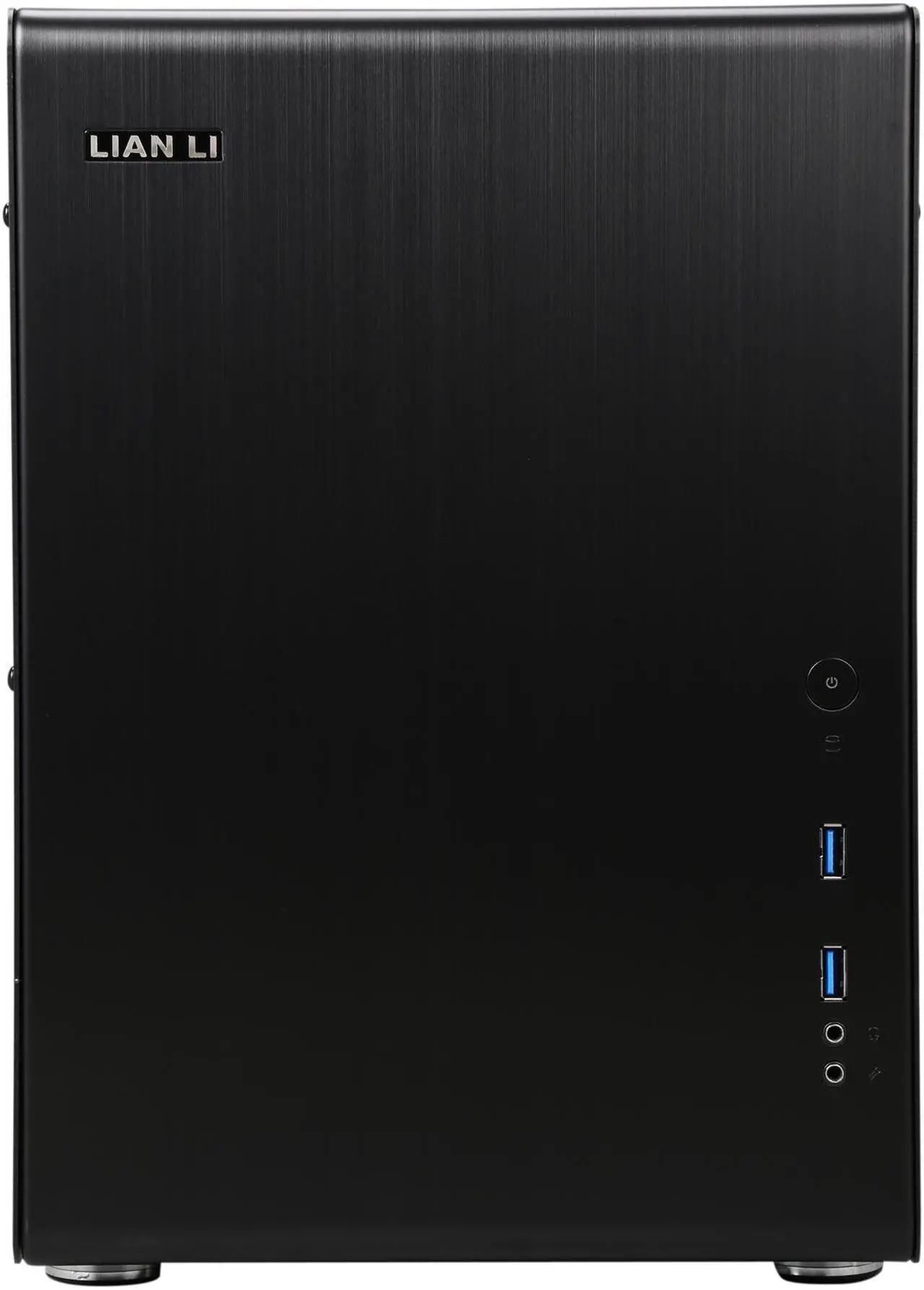 Alt view image 3 of 9 - LIAN LI PC-Q33WB Black Aluminum Mini-ITX Tower Computer Case