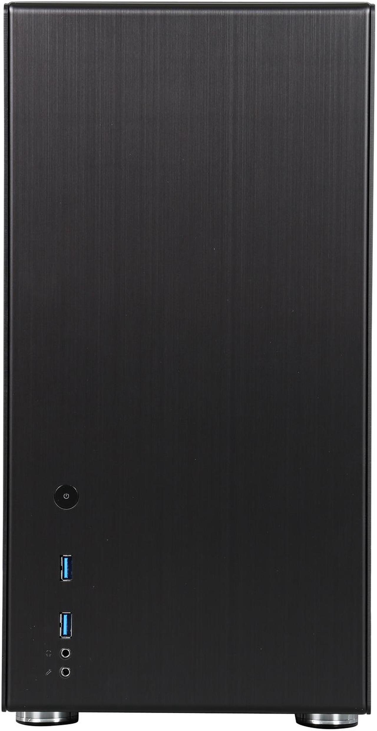 Alt view image 3 of 9 - LIAN LI PC-Q26B Black Aluminum Mini-ITX Computer Case