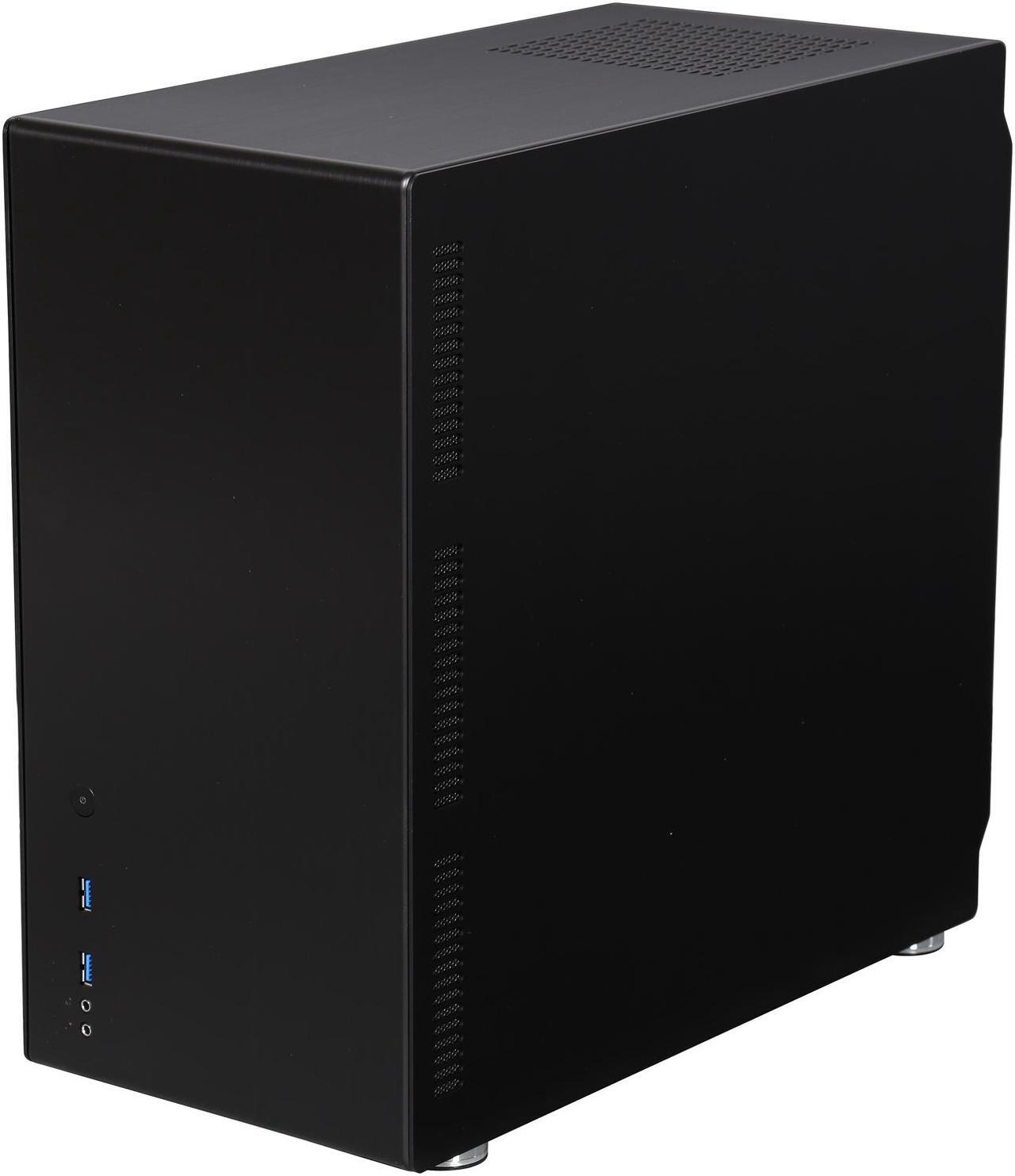 Alt view image 4 of 9 - LIAN LI PC-Q26B Black Aluminum Mini-ITX Computer Case