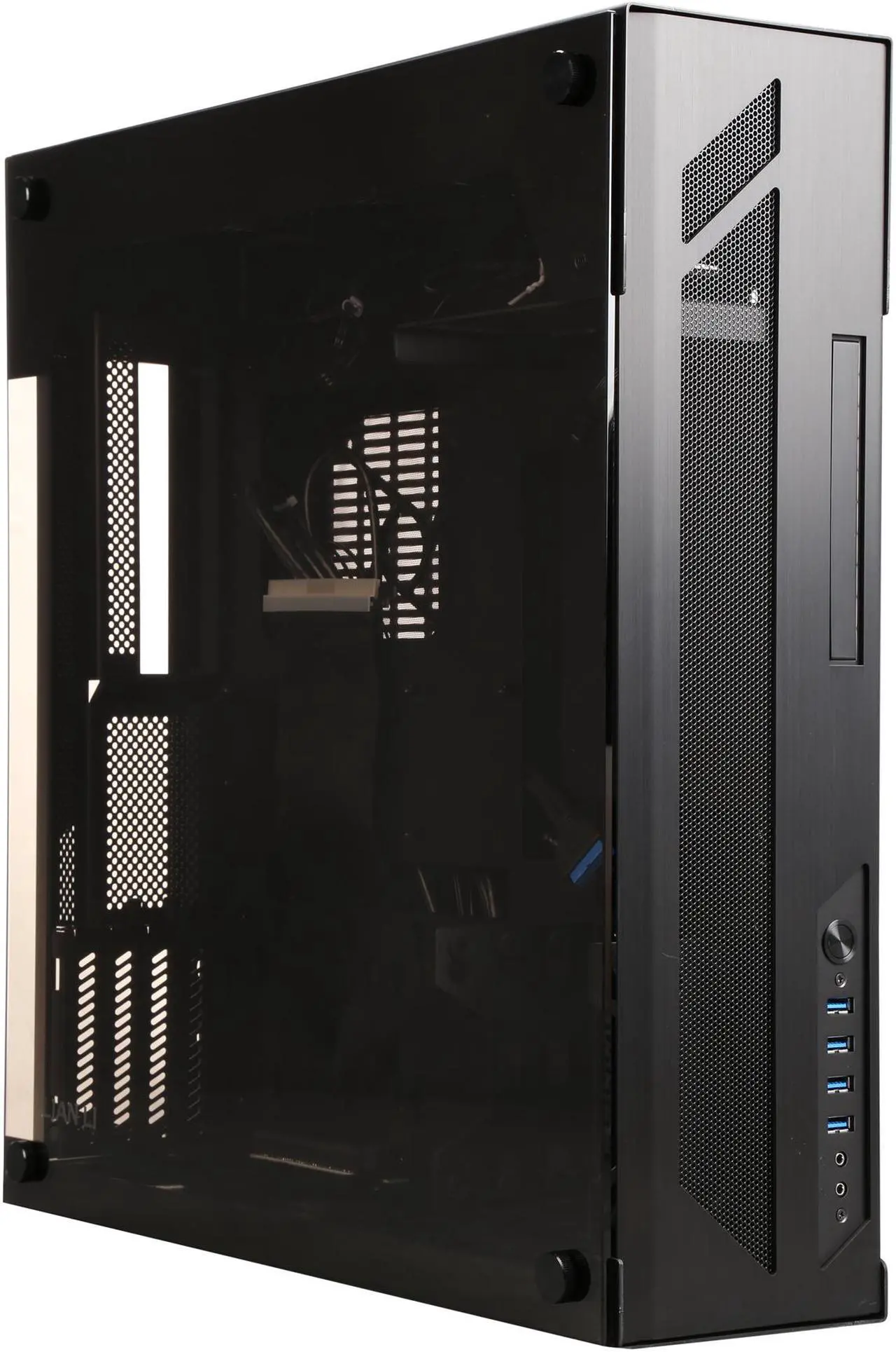 Main image of LIAN LI PC-O6SX Black Side Panel: Tempered Glass Body Material: Aluminum Micro ATX Mid Tower Computer Case