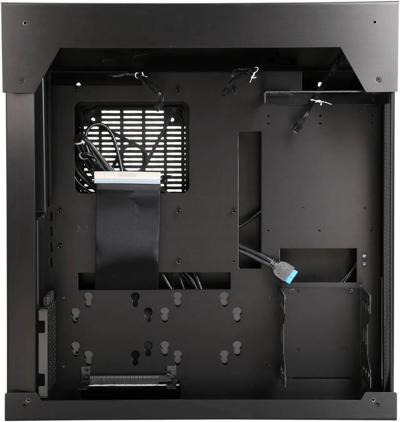 Alt view image 6 of 9 - LIAN LI PC-O6SX Black Side Panel: Tempered Glass Body Material: Aluminum Micro ATX Mid Tower Computer Case