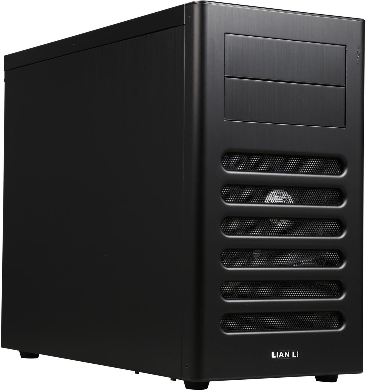 Main image of LIAN LI PC-A56B Black Aluminum ATX Mid Tower Computer Case ATX PSU (Not Included) Power Supply