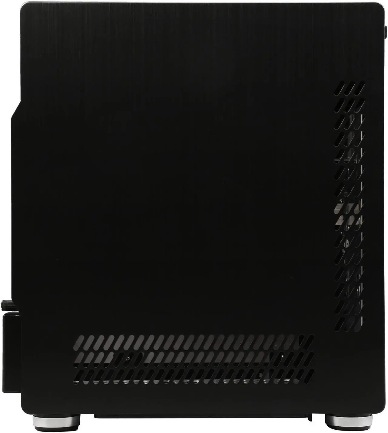 Alt view image 5 of 9 - LIAN LI PC-Q21B Black Aluminum Mini-ITX Computer Case SFX PSU (Optional) Power Supply