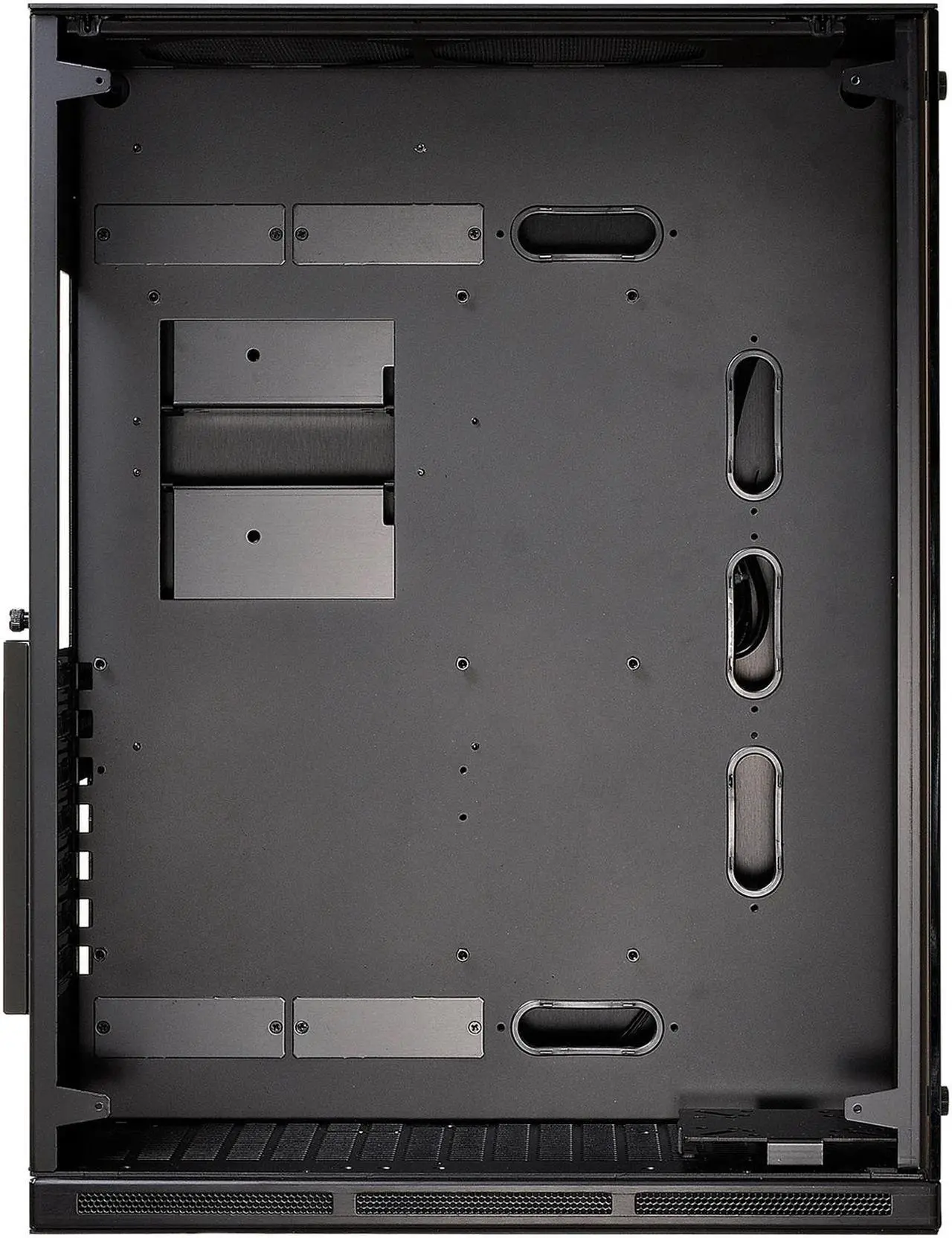 Alt view image 4 of 8 - LIAN LI PC-O10WX Black Aluminum / Tempered Glass ATX Super Tower Computer Case SFX PSU (Optional) Power Supply