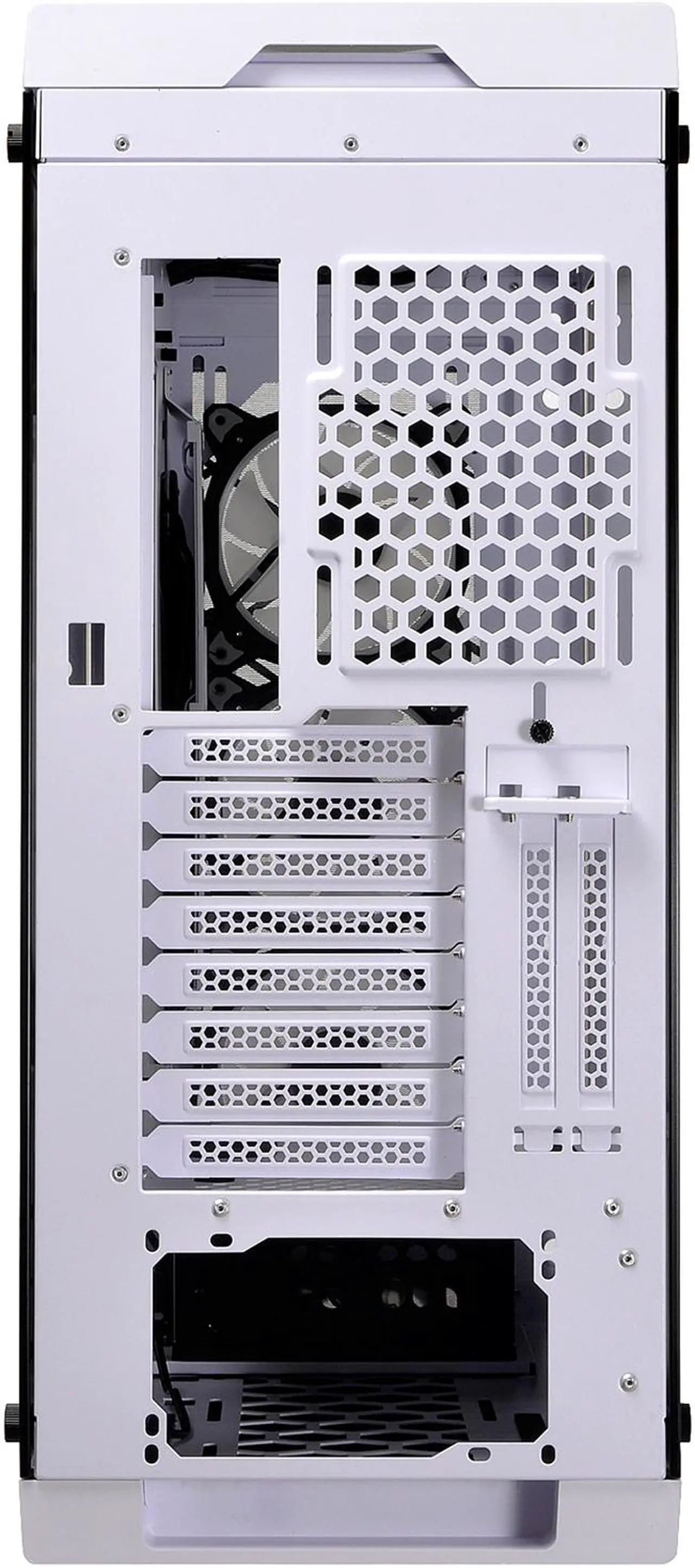 Alt view image 11 of 17 - LIAN LI ALPHA 550W White SECC ATX Mid Tower Computer Case