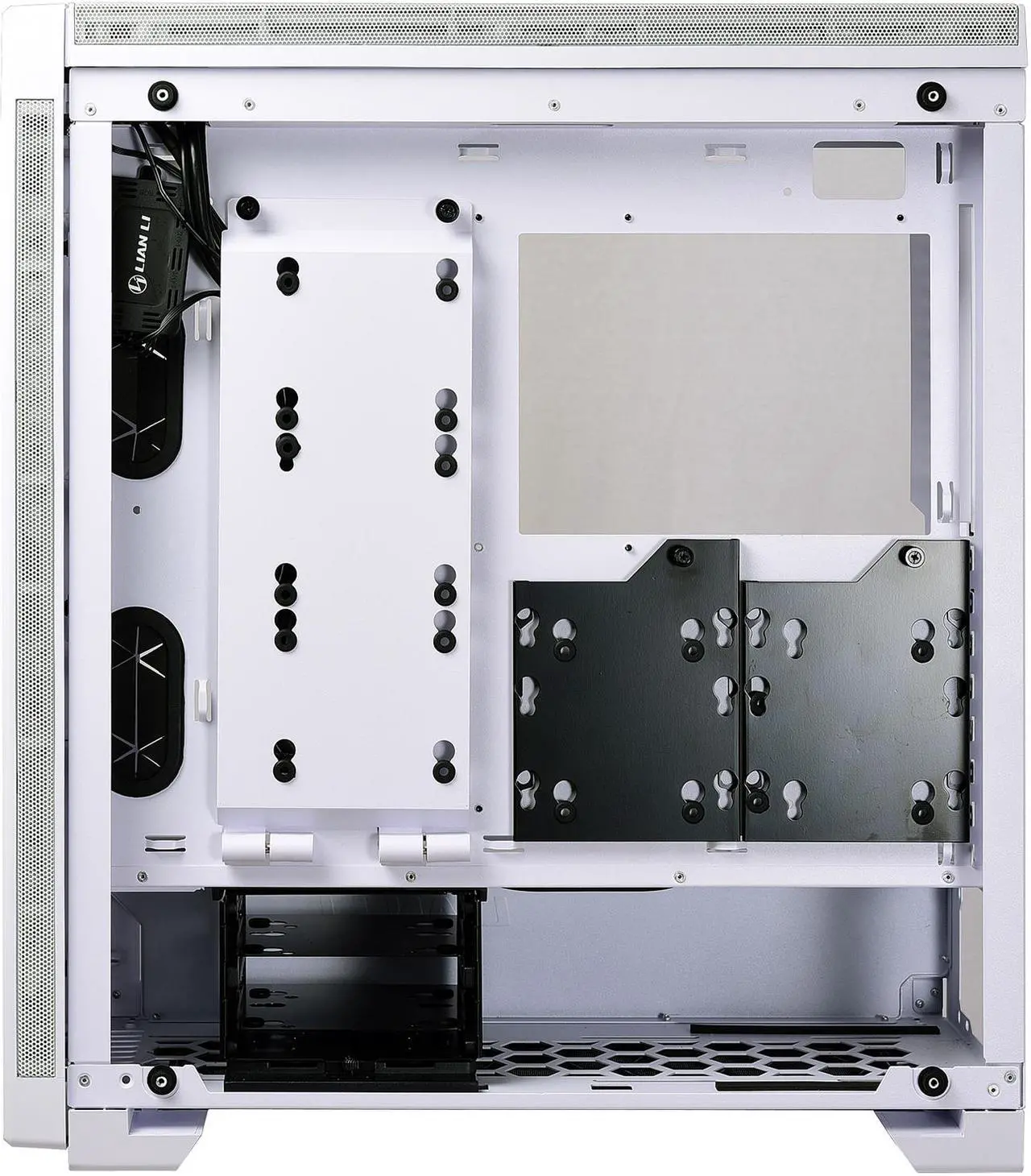 Alt view image 6 of 17 - LIAN LI ALPHA 550W White SECC ATX Mid Tower Computer Case