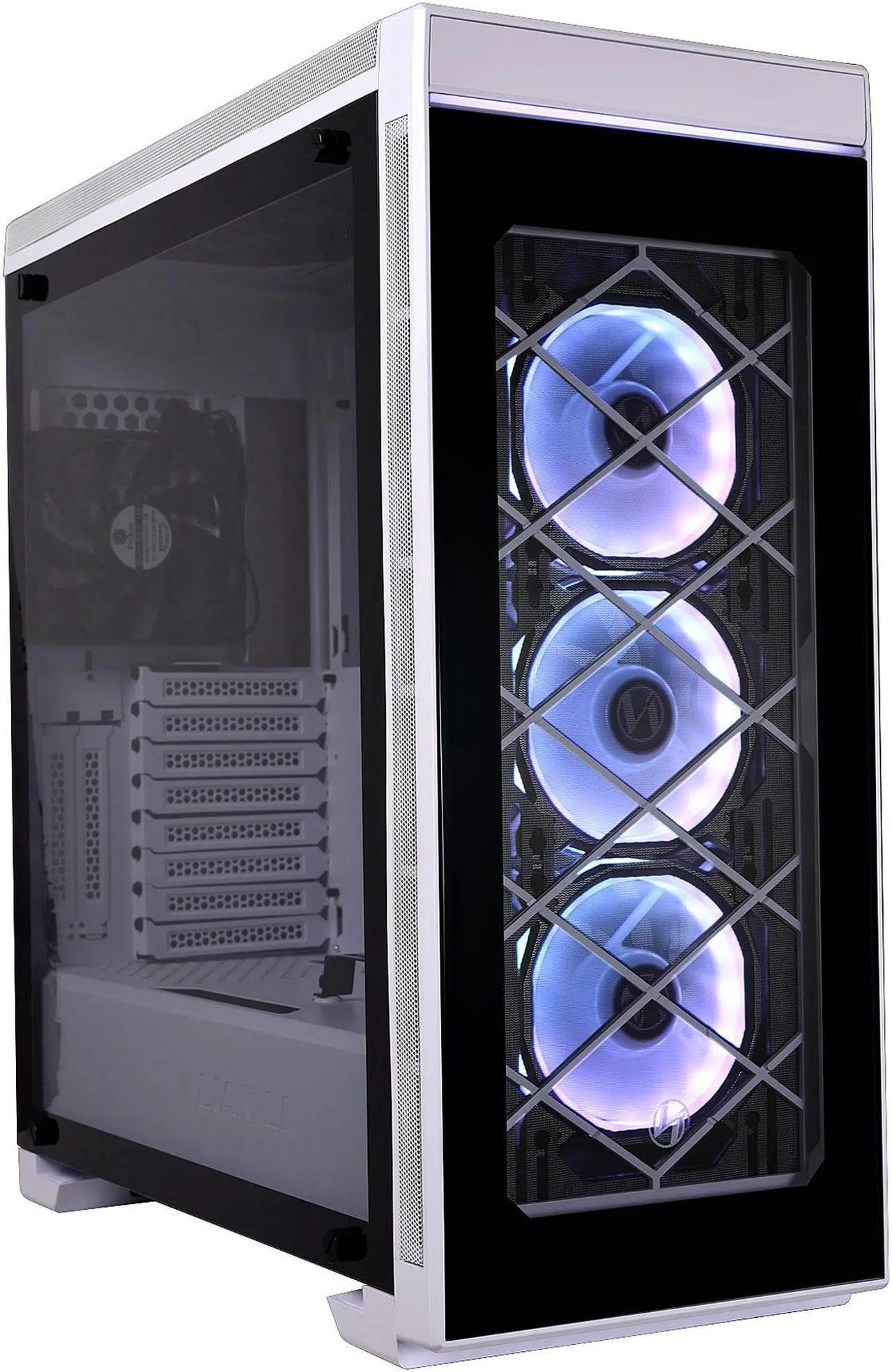 Alt view image 3 of 17 - LIAN LI ALPHA 550W White SECC ATX Mid Tower Computer Case