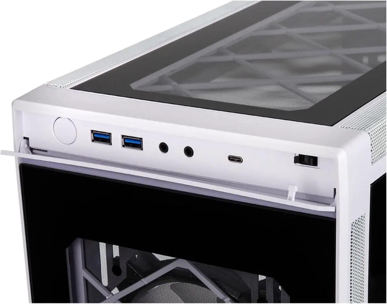 Alt view image 16 of 17 - LIAN LI ALPHA 550W White SECC ATX Mid Tower Computer Case