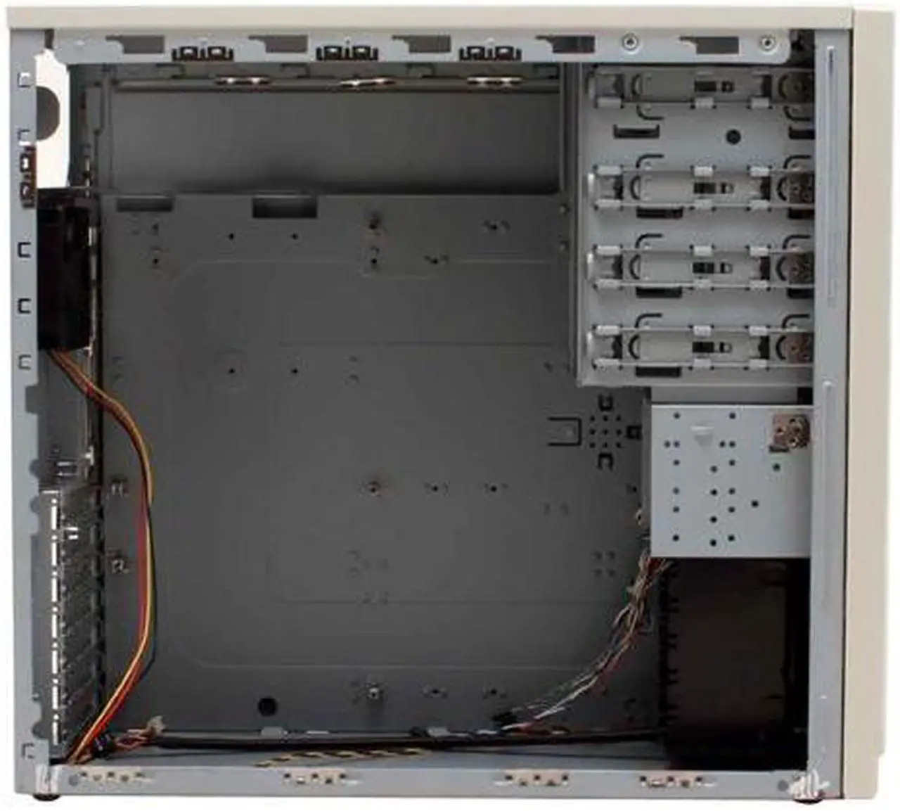 Alt view image 5 of 8 - Enlight 72500SZ Beige Steel ATX Mid Tower Computer Case