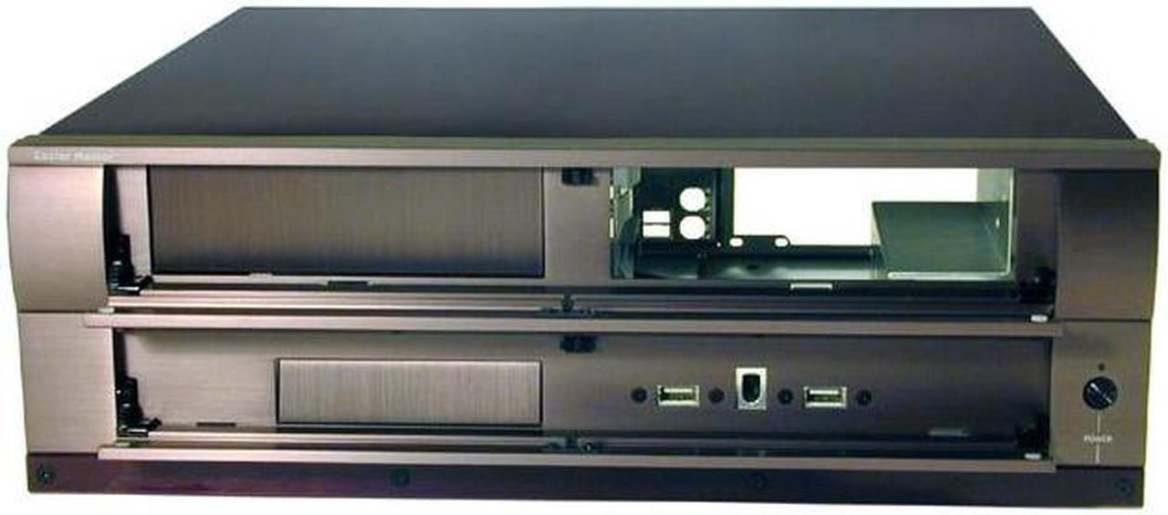Alt view image 2 of 5 - Cooler Master ATC-620C-BX1 Black Aluminum Alloy Bezel with steel body Micro ATX Desktop Computer Case